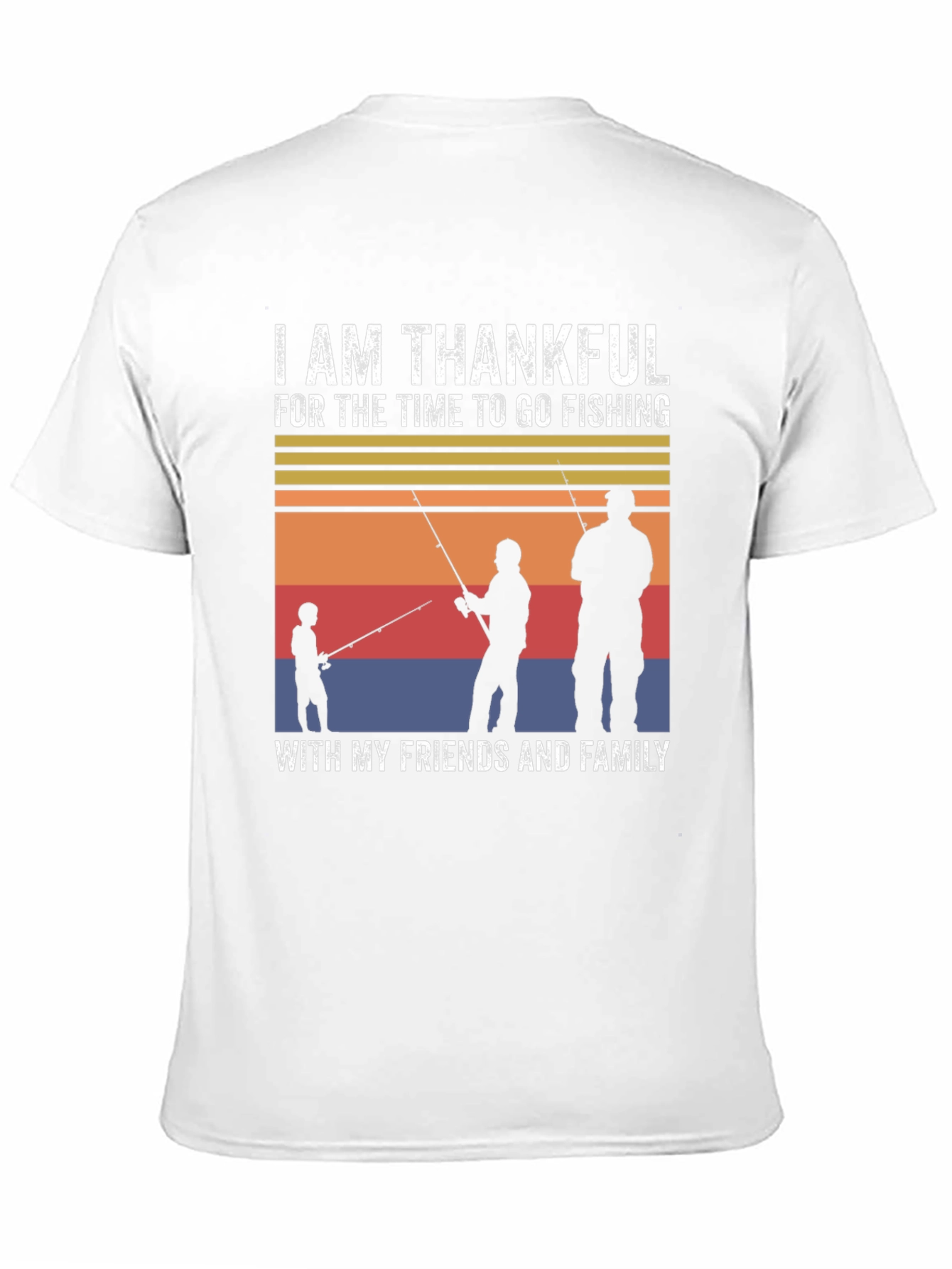 Thankful Fishing T-Shirt: Family & Friends