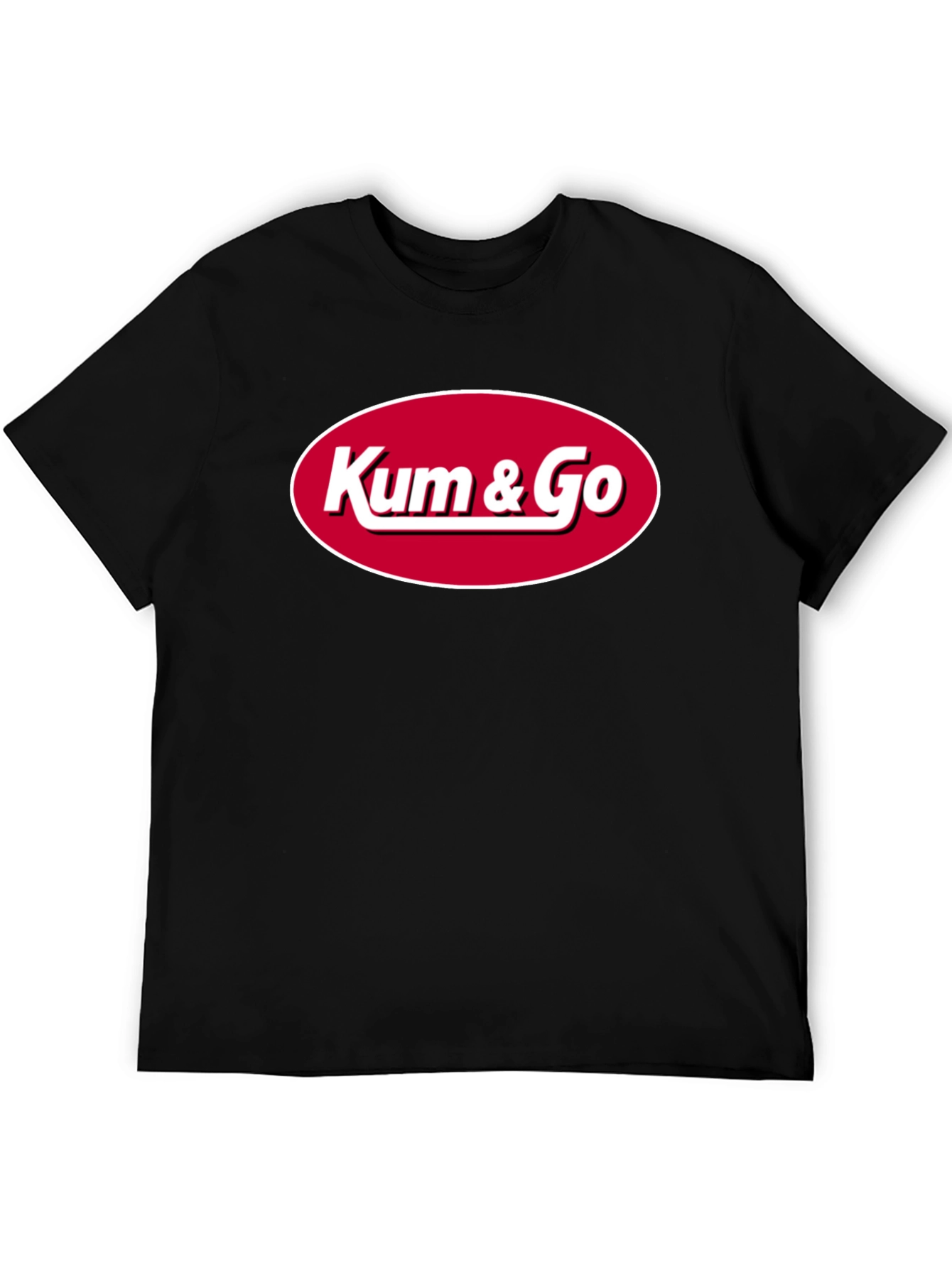 Kum & Go Black T-Shirt - Novelty Graphic Tee