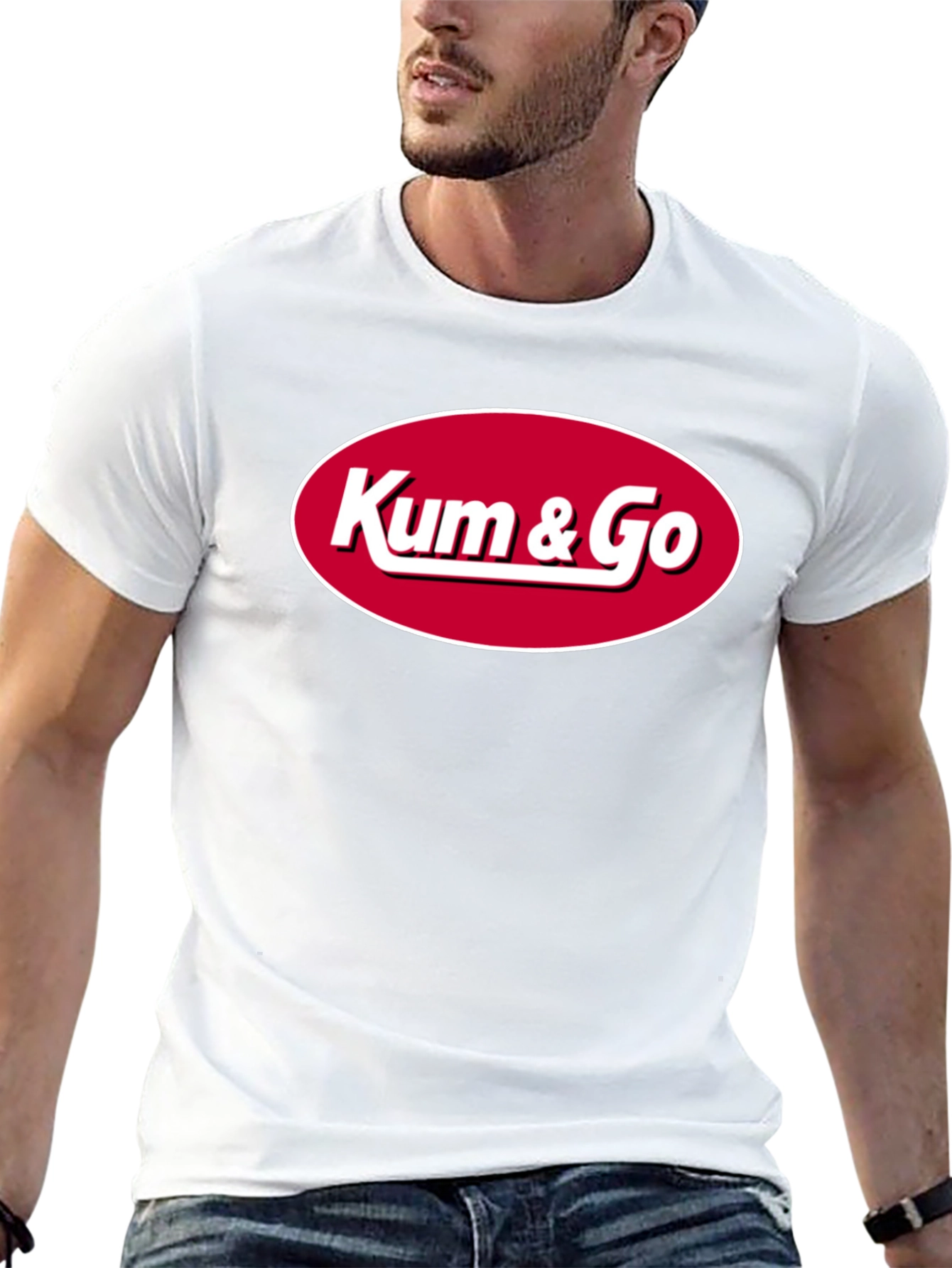 Kum & Go Black T-Shirt - Novelty Graphic Tee