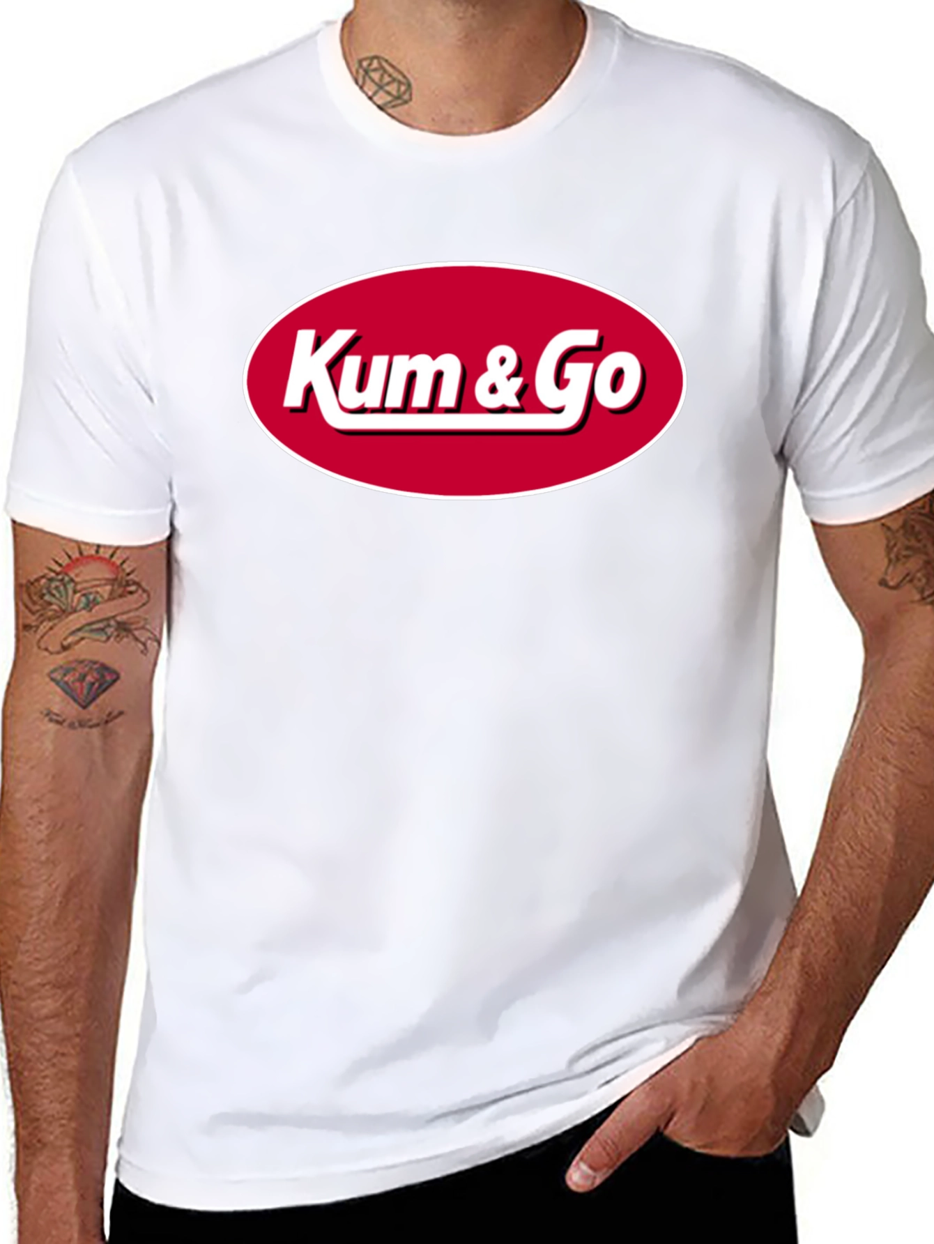 Kum & Go Black T-Shirt - Novelty Graphic Tee