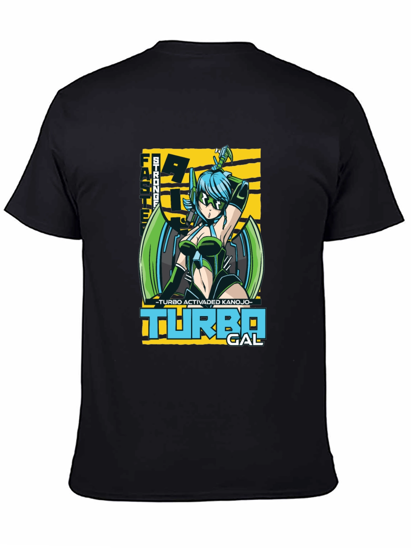 Turbo Gal T-Shirt: Anime Inspired Graphic Tee