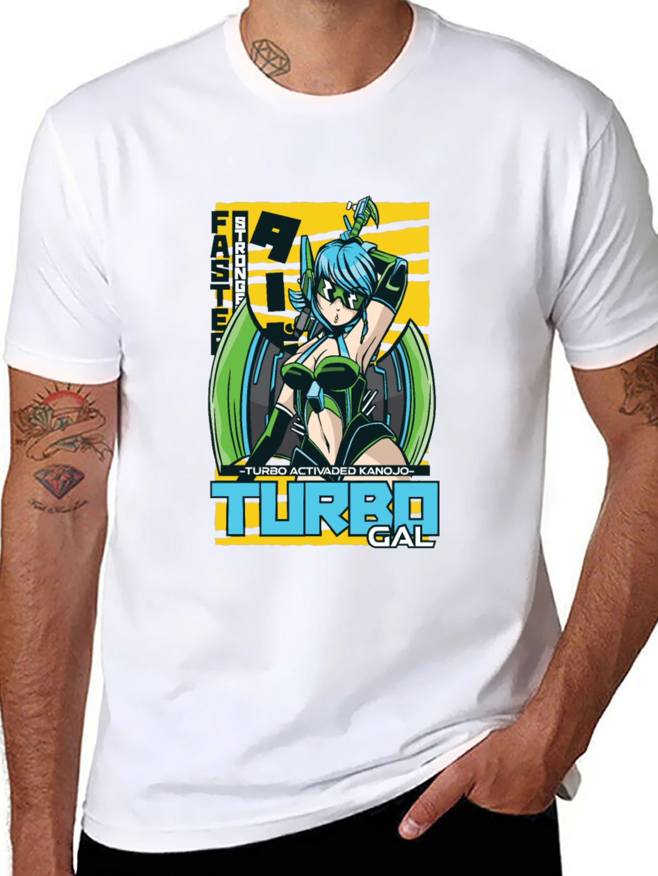 Turbo Gal T-Shirt: Anime Inspired Graphic Tee