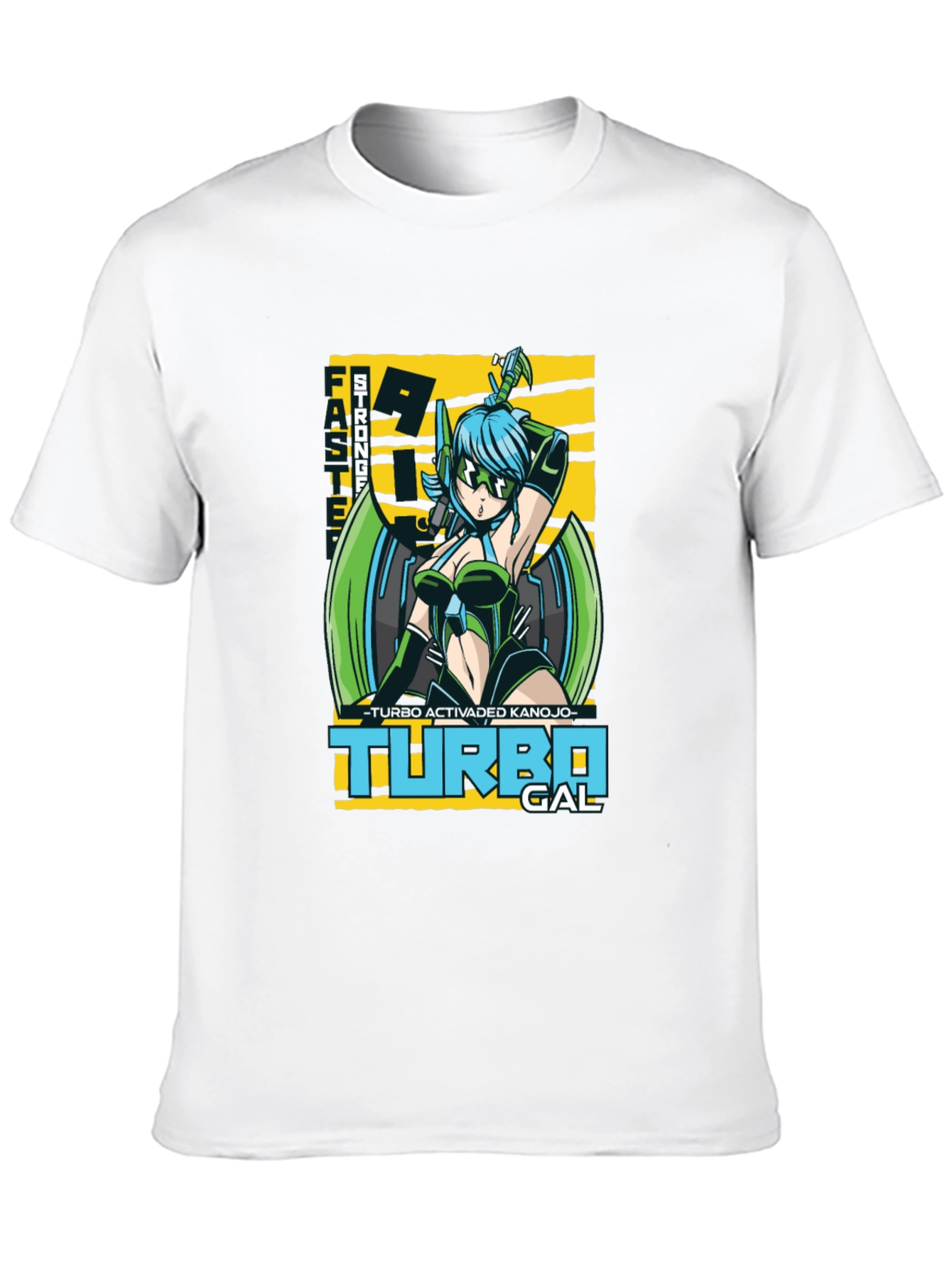Turbo Gal T-Shirt: Anime Inspired Graphic Tee
