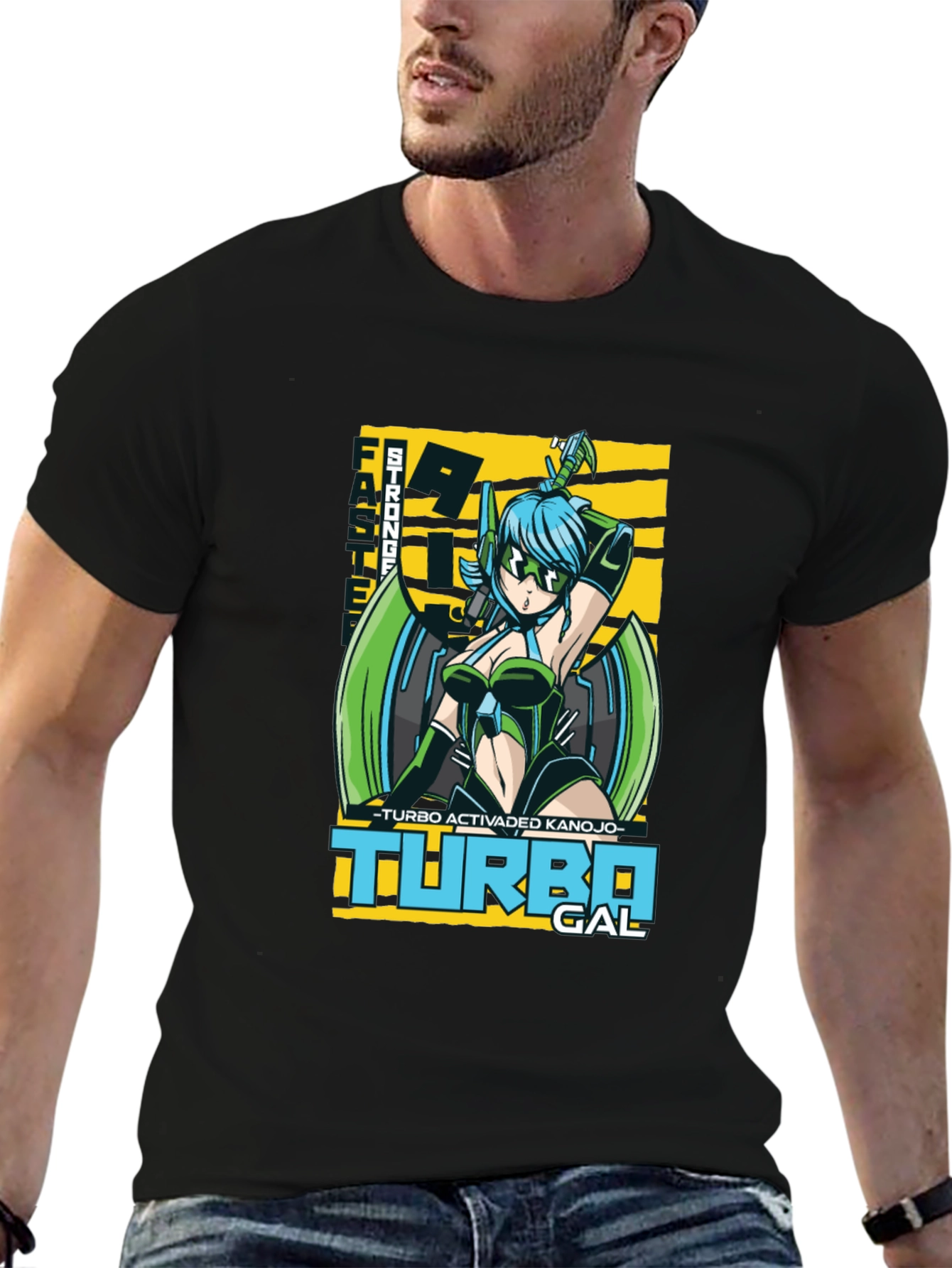 Turbo Gal T-Shirt: Anime Inspired Graphic Tee