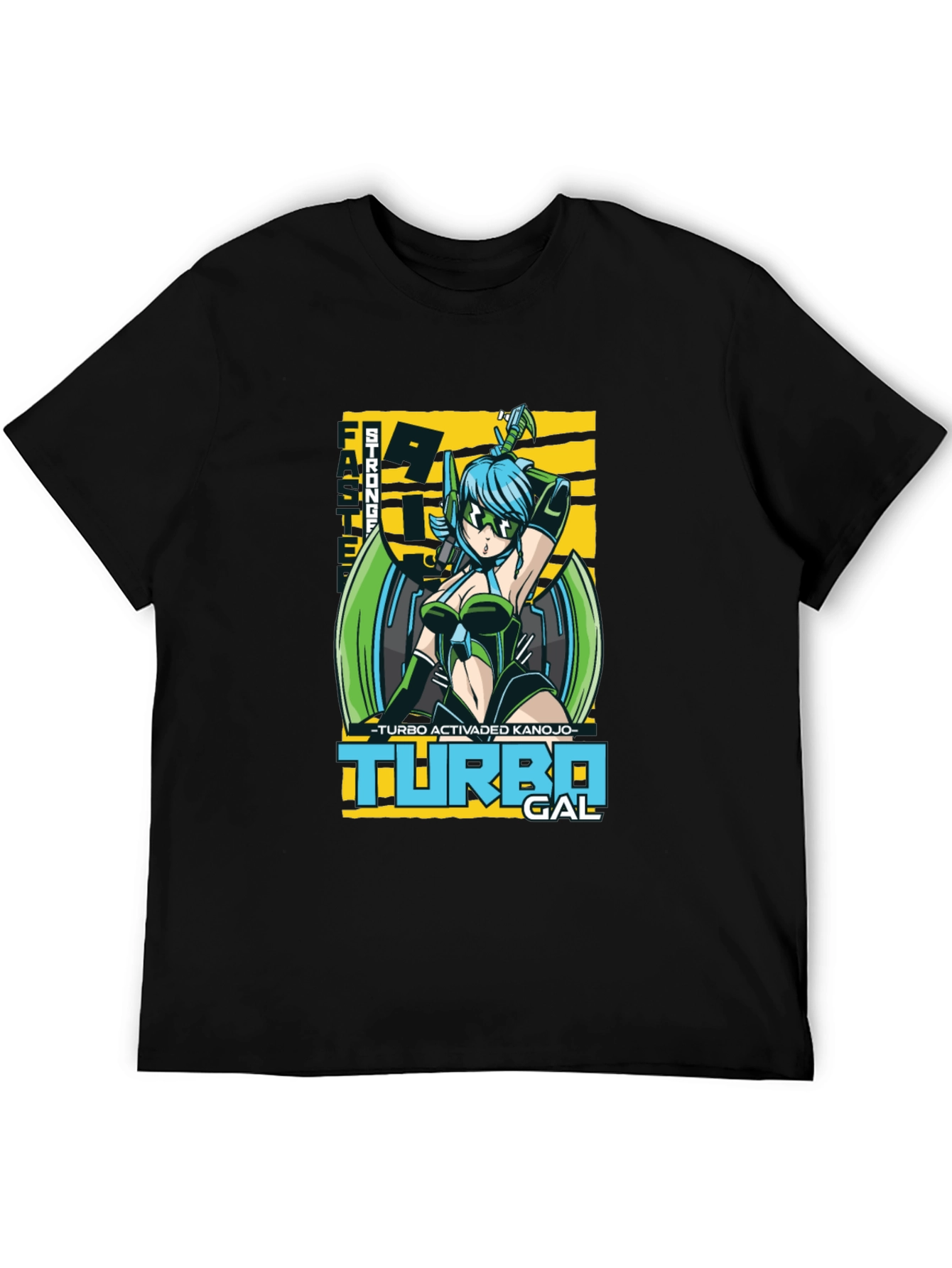 Turbo Gal T-Shirt: Anime Inspired Graphic Tee