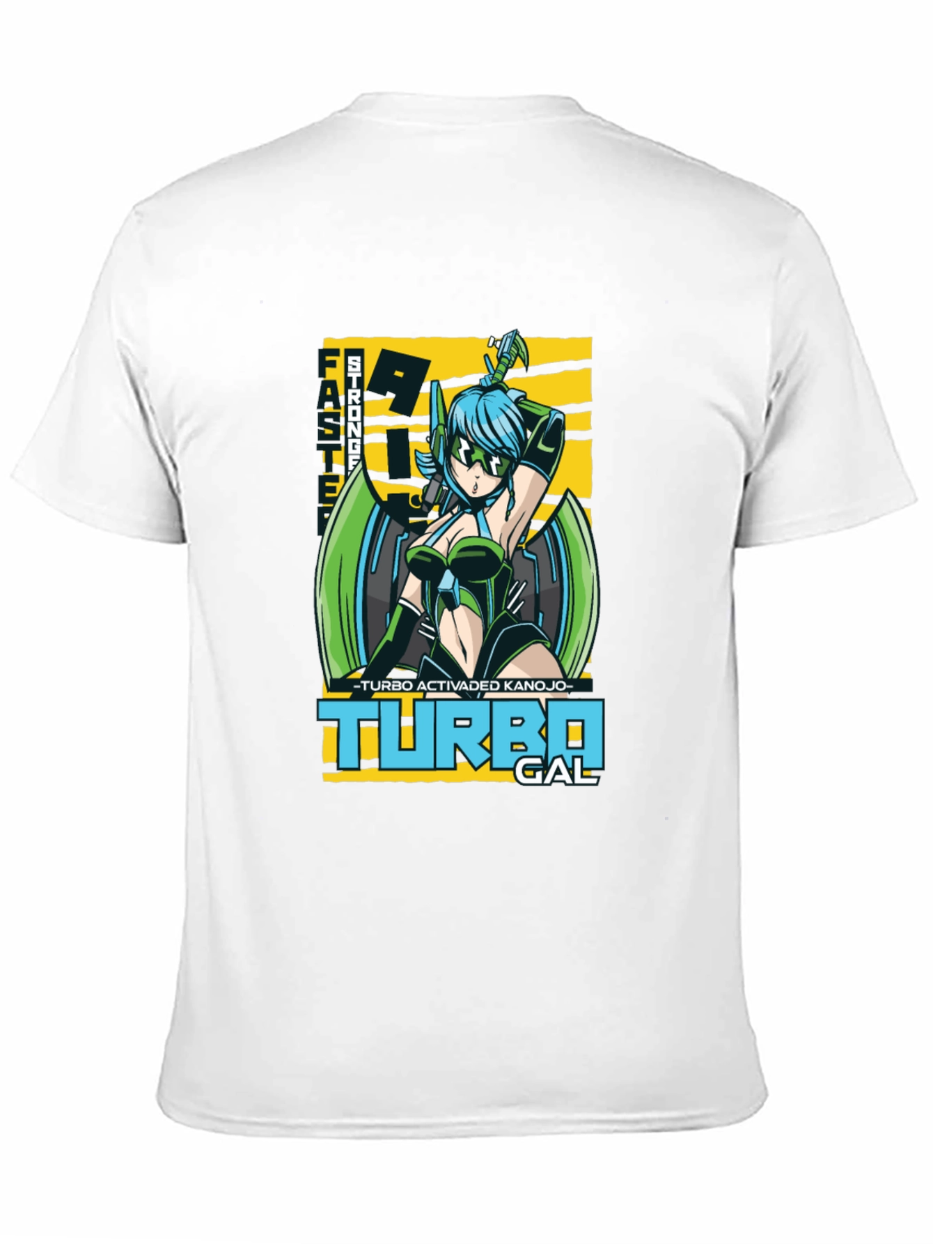 Turbo Gal T-Shirt: Anime Inspired Graphic Tee