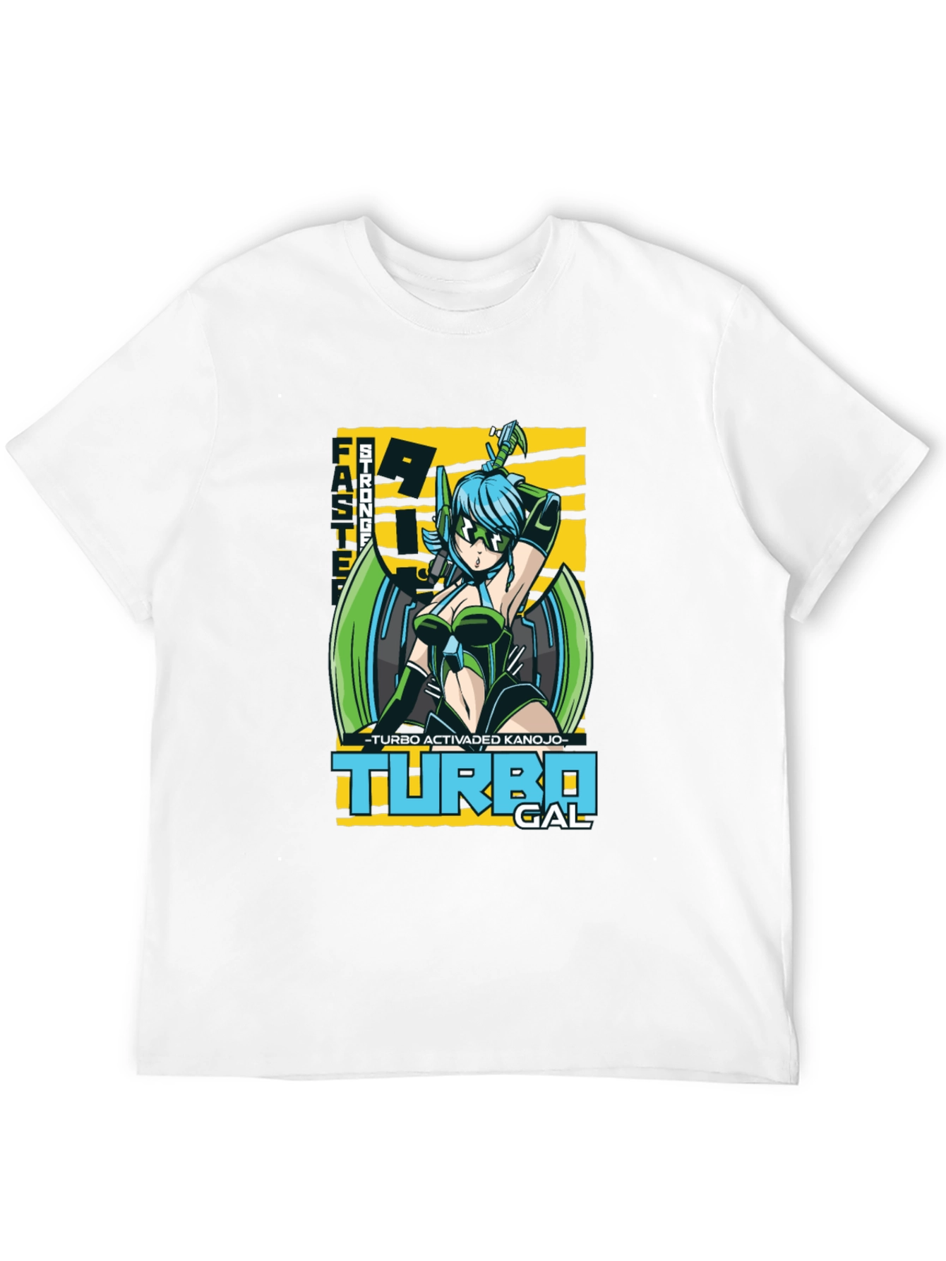 Turbo Gal T-Shirt: Anime Inspired Graphic Tee