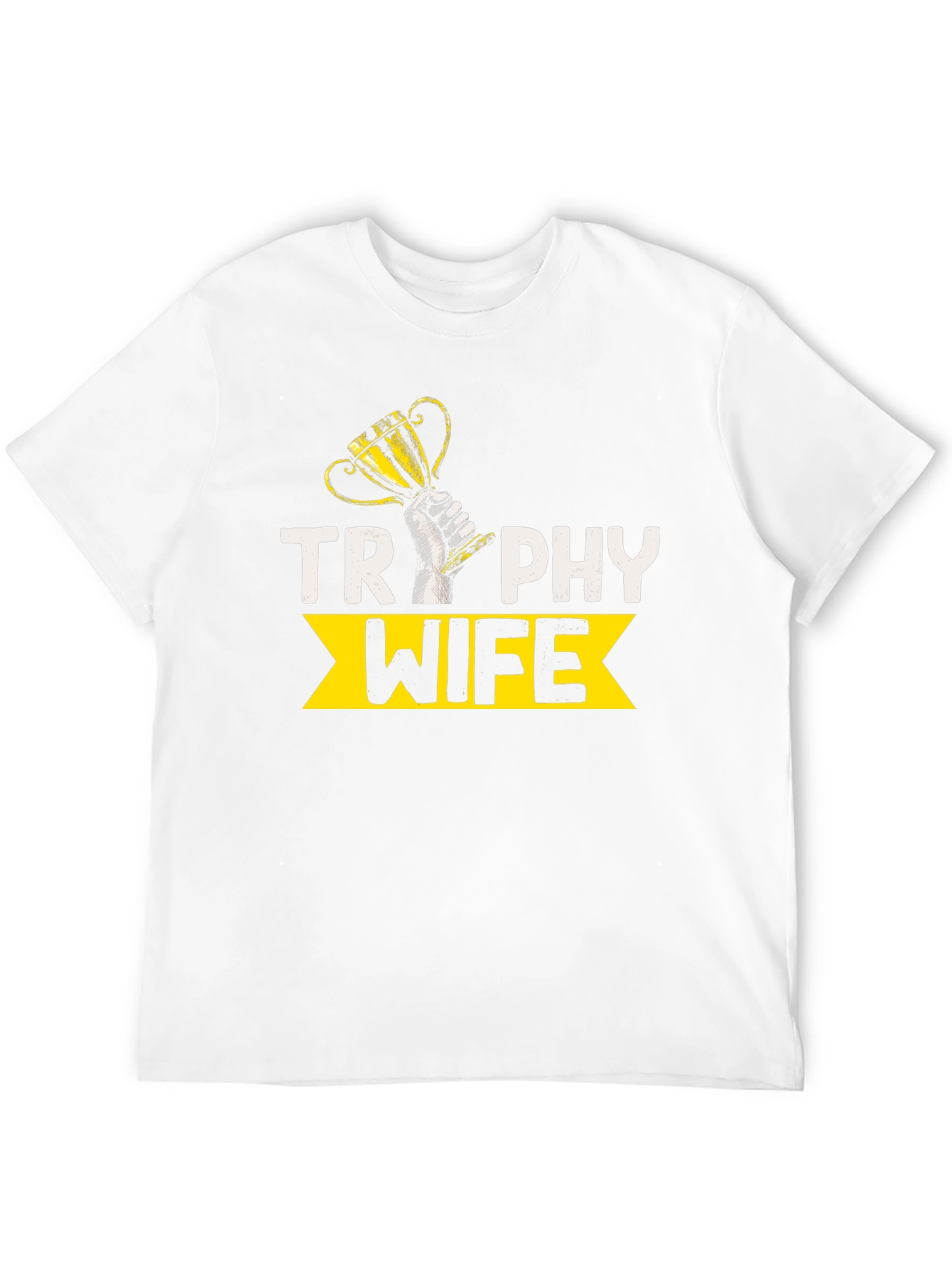 Trophy Wife Graphic Tee - Black