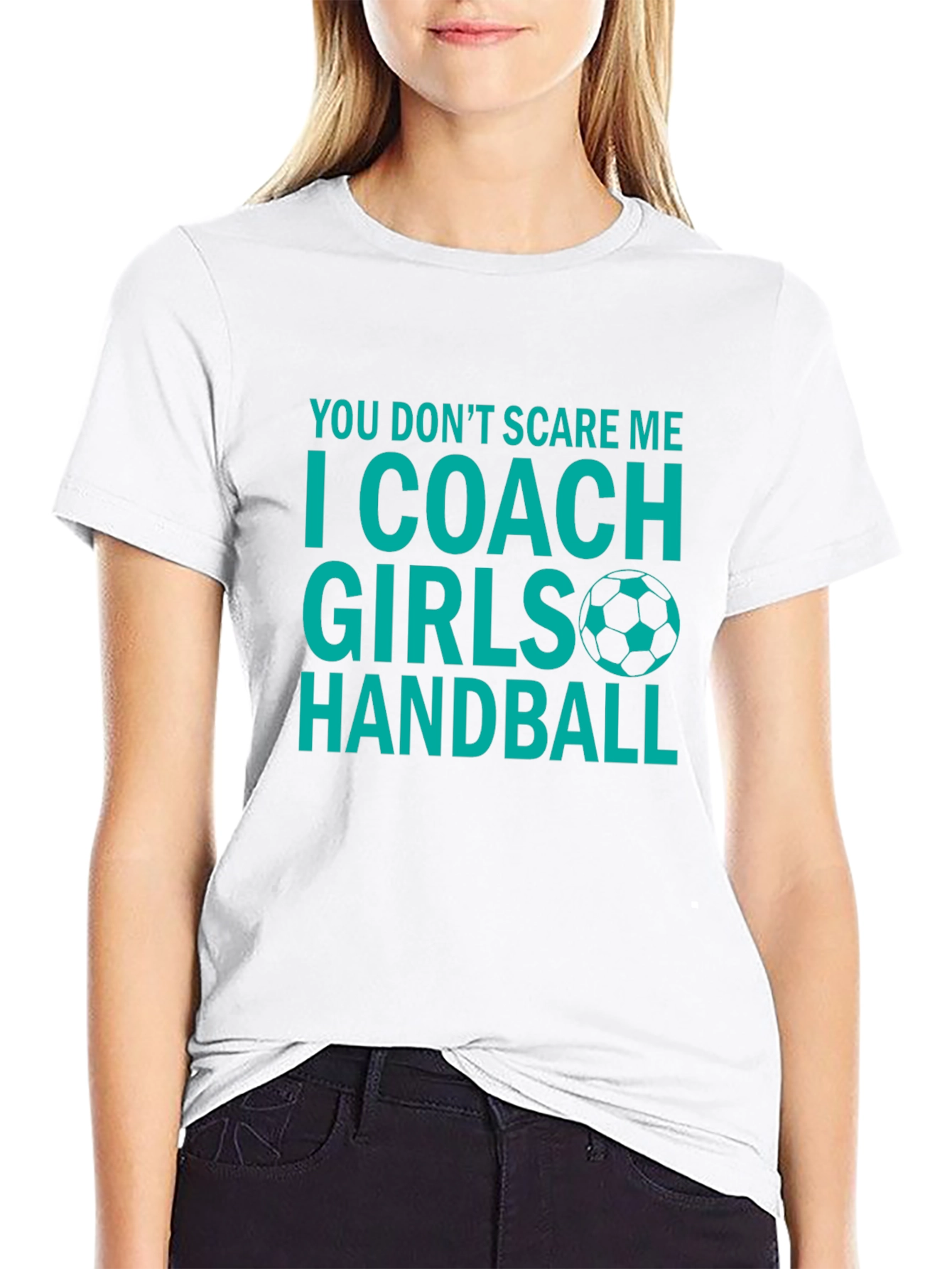 Funny Girls Handball Coach T-Shirt