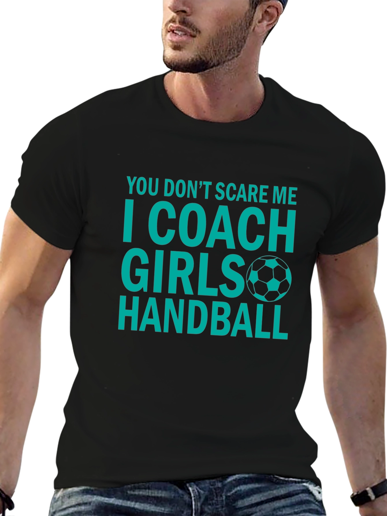 Funny Girls Handball Coach T-Shirt