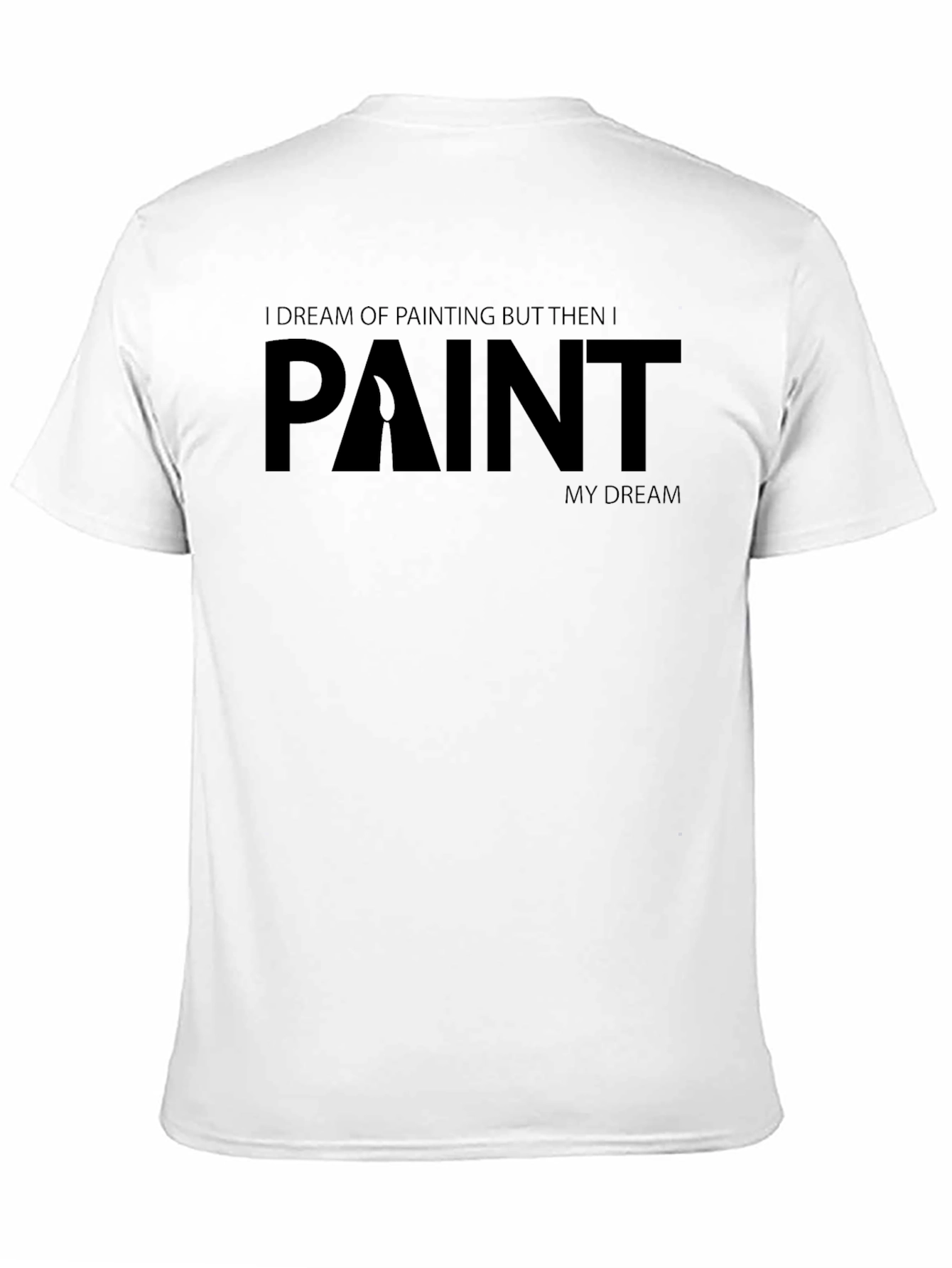 Painters Dream T-Shirt - Black Graphic Tee