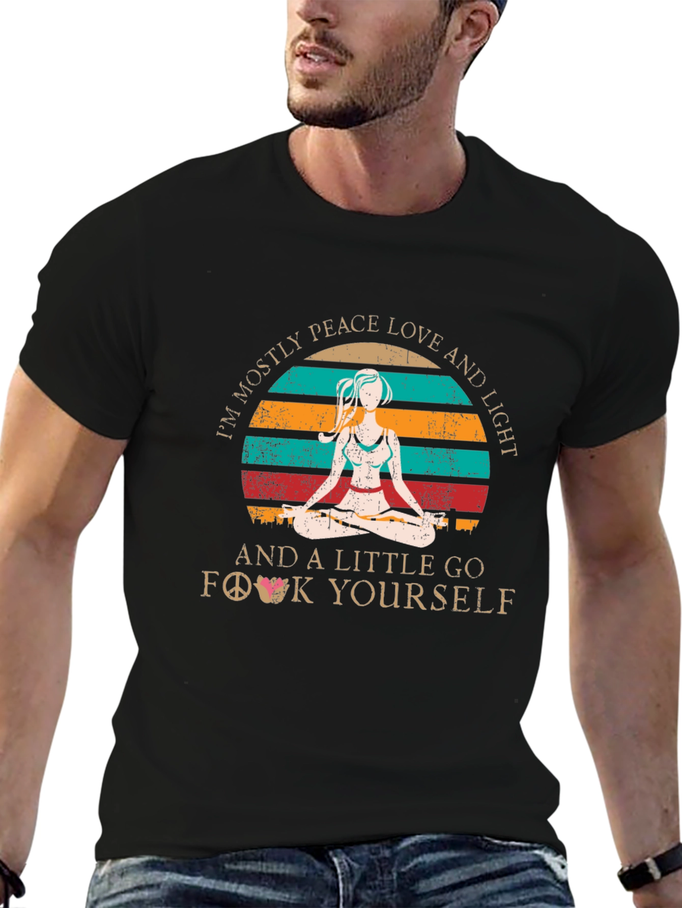 Peace Love Light Graphic Tee