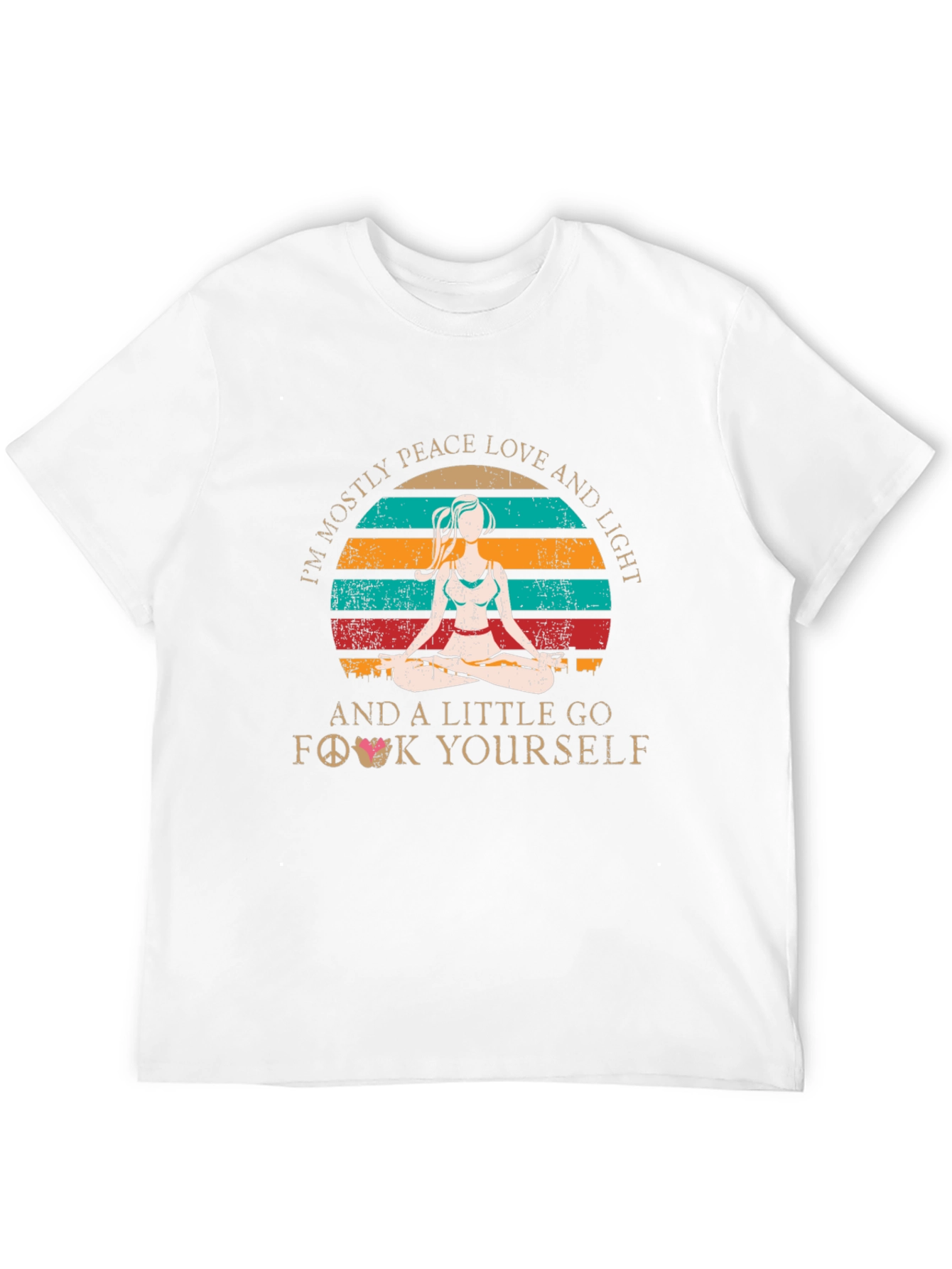 Peace Love Light Graphic Tee