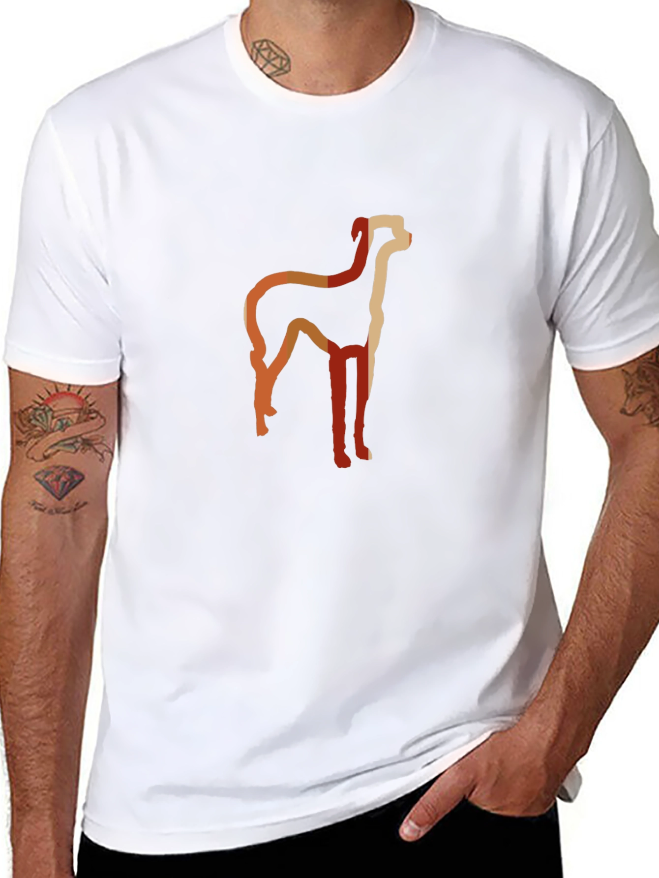 Retro Dog Graphic Tee - Stylish Comfort