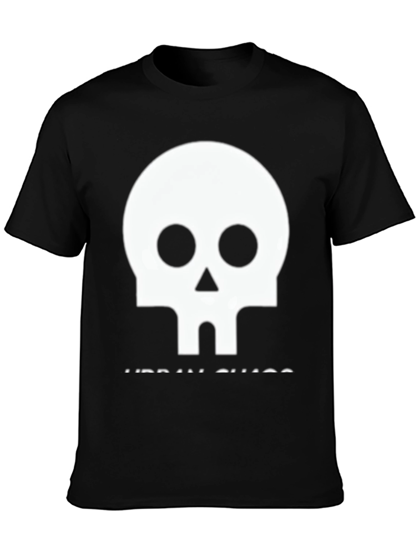 Skull Graphic Black T-Shirt - Urban Chaos