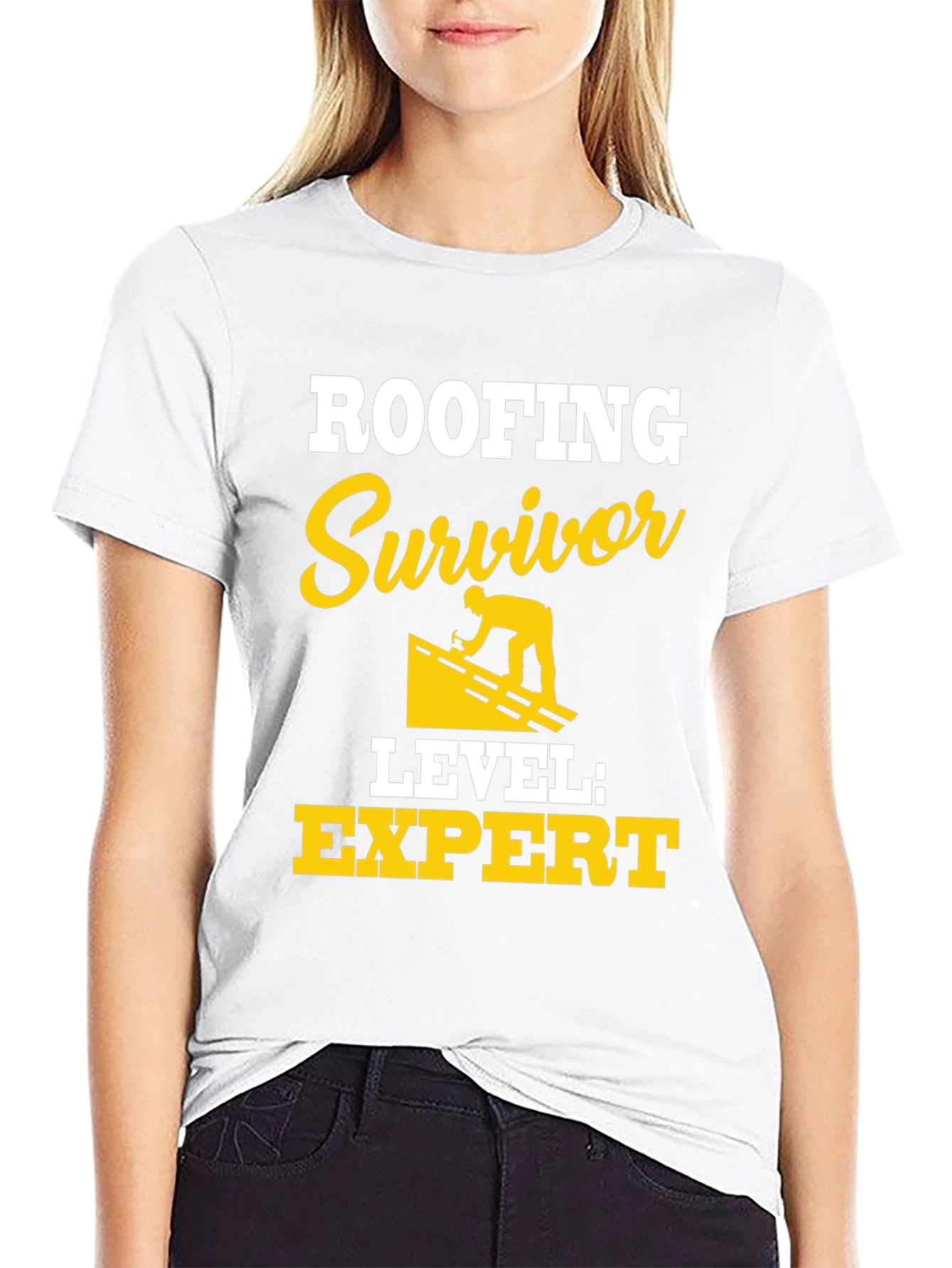 Roofing Survivor Expert T-Shirt