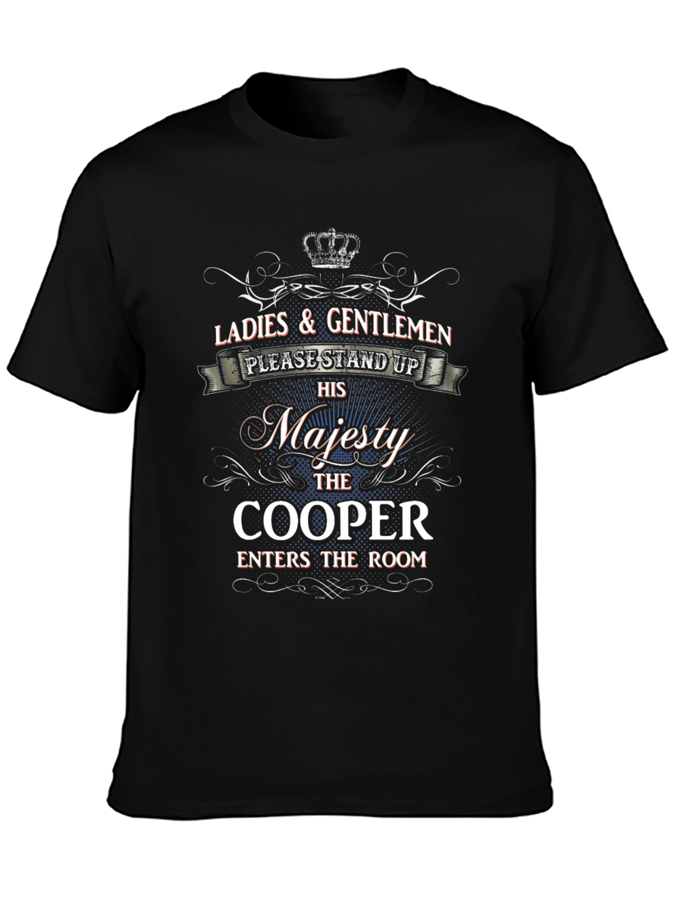 Majesty Cooper T-Shirt - Stand Up Gentlemens Tee