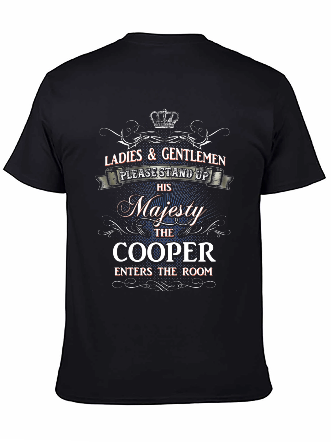 Majesty Cooper T-Shirt - Stand Up Gentlemens Tee