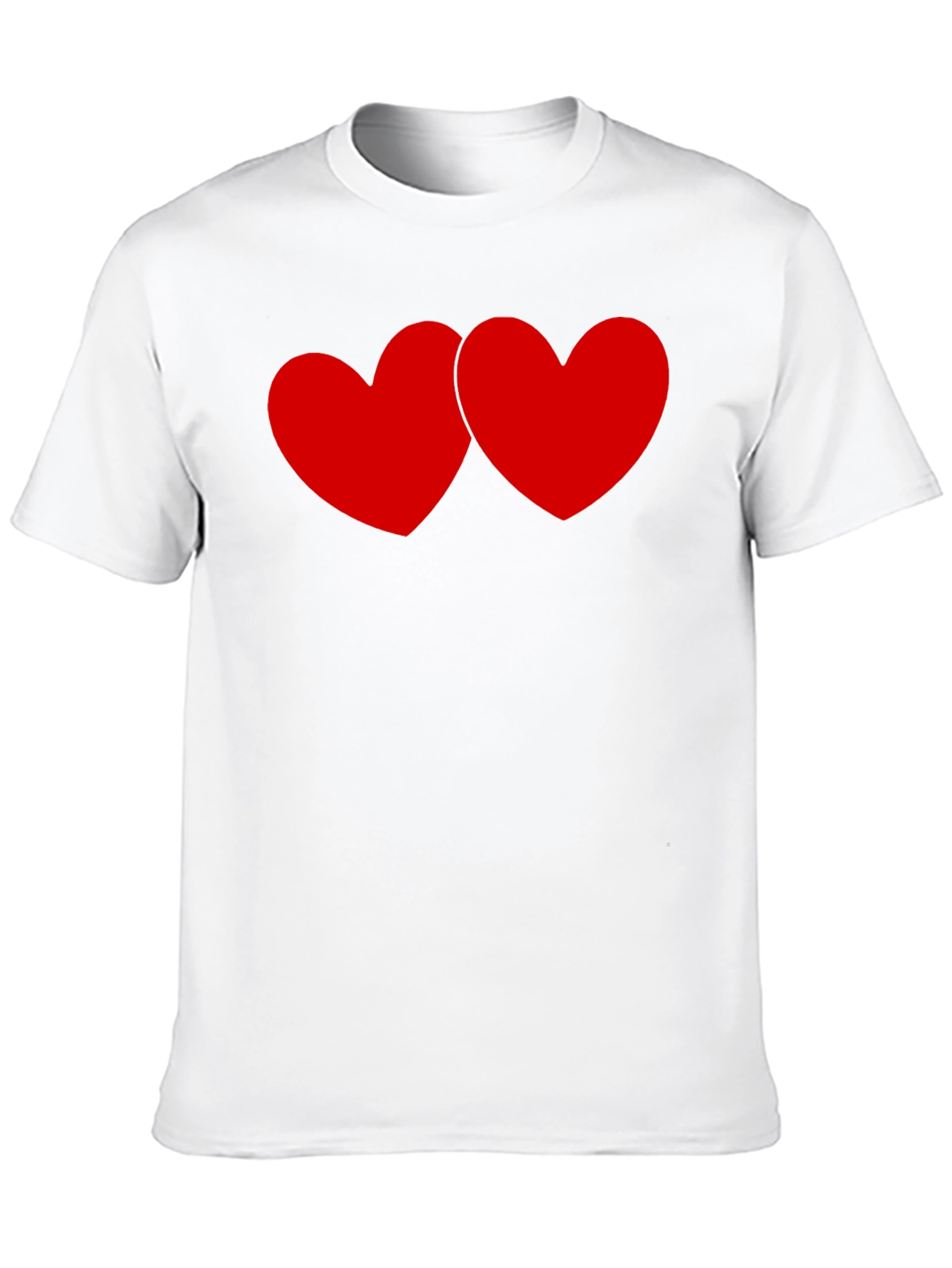 Heart to Heart Black Tee