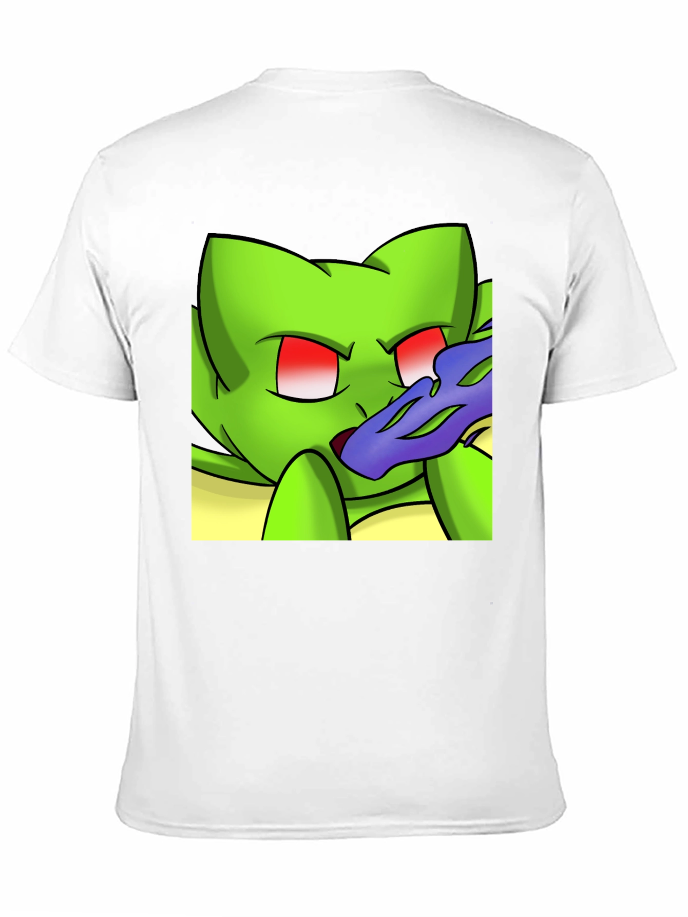 Cartoon Creature Black T-Shirt