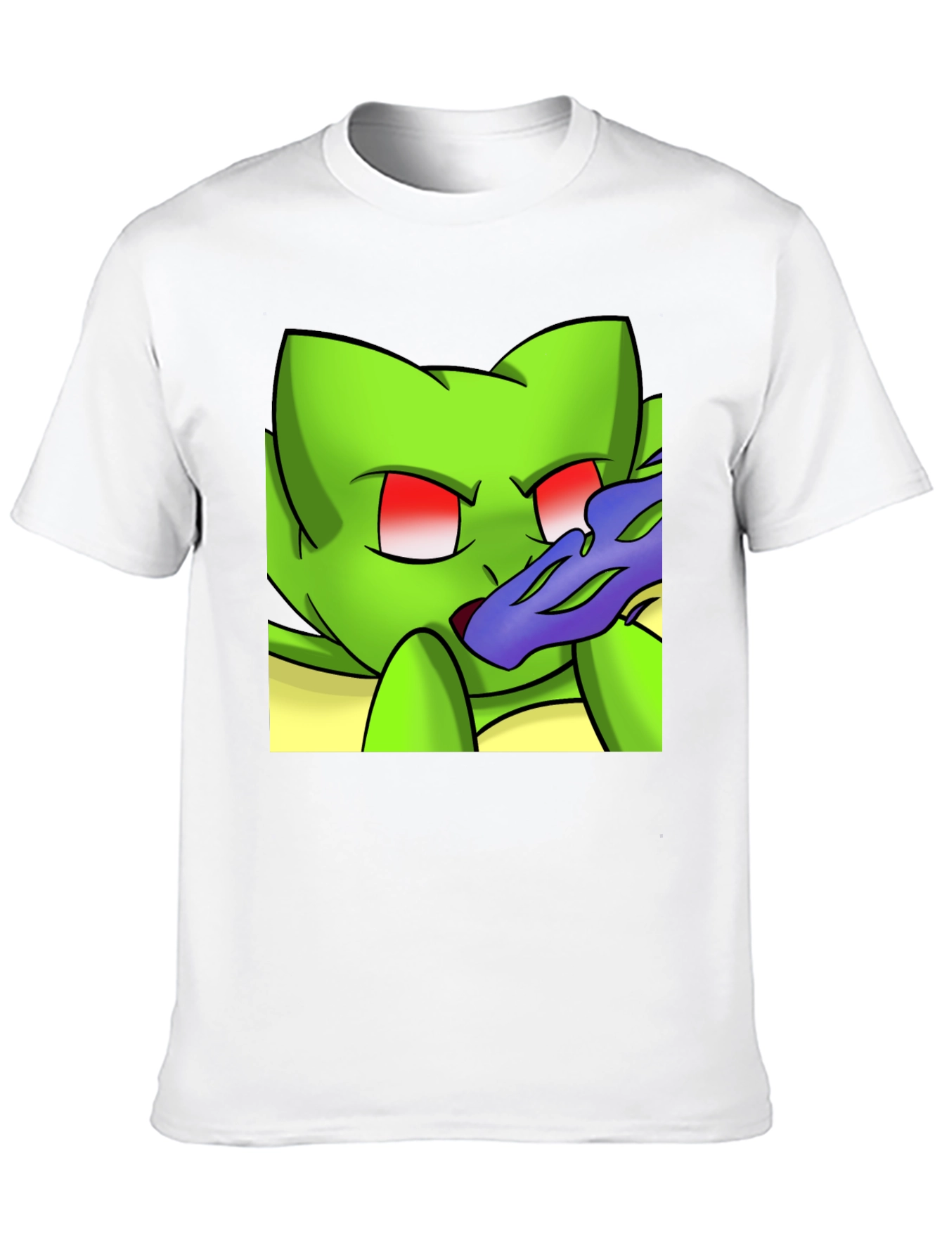 Cartoon Creature Black T-Shirt