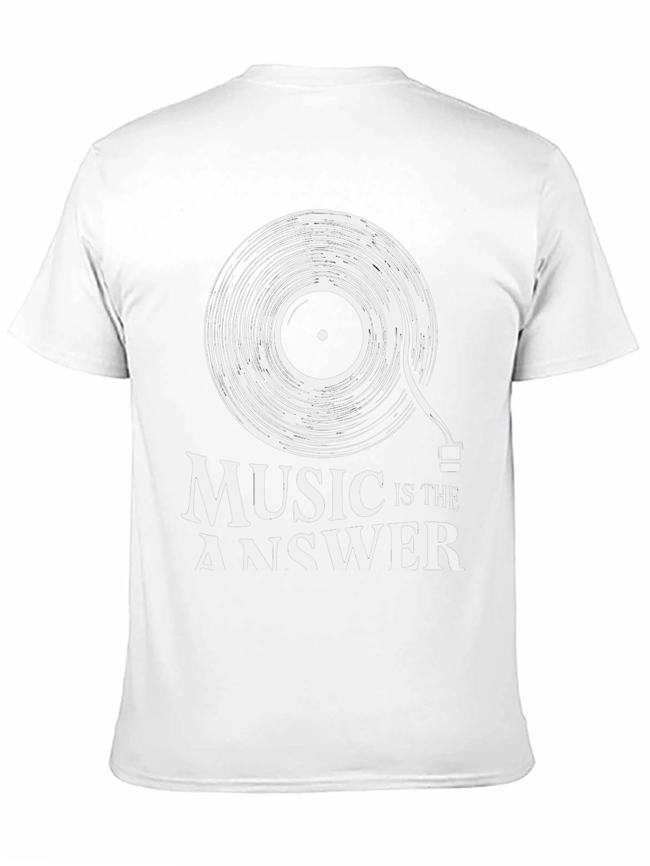 Music Is The Answer Graphic T-Shirt