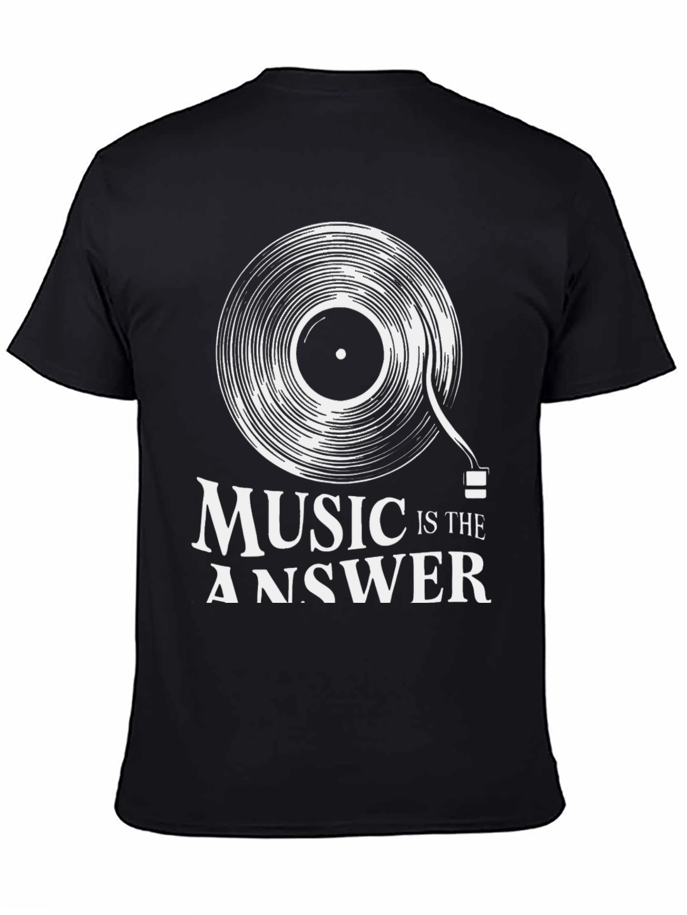 Music Is The Answer Graphic T-Shirt