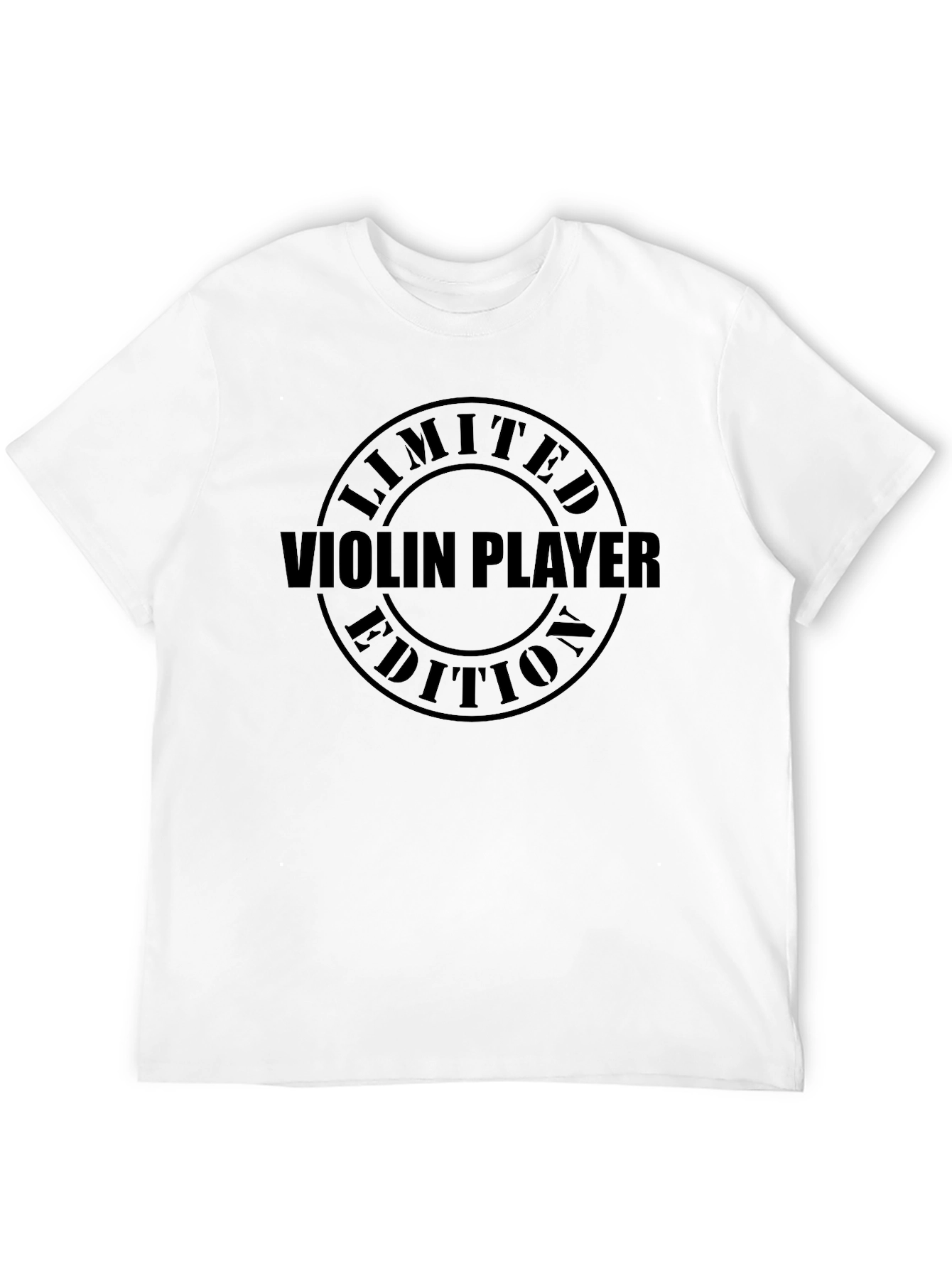 Limited Edition Violin Player Black T-Shirt