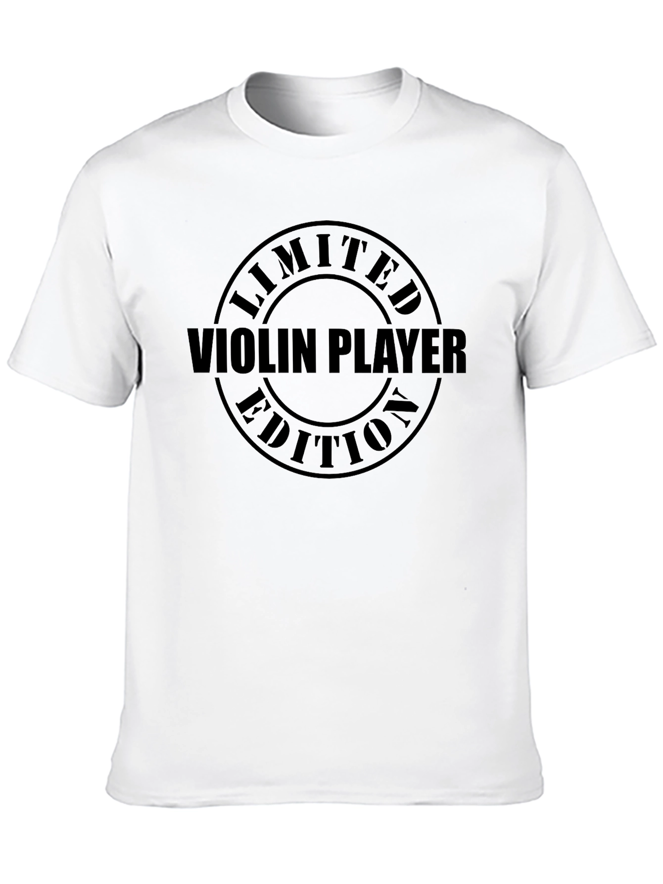 Limited Edition Violin Player Black T-Shirt