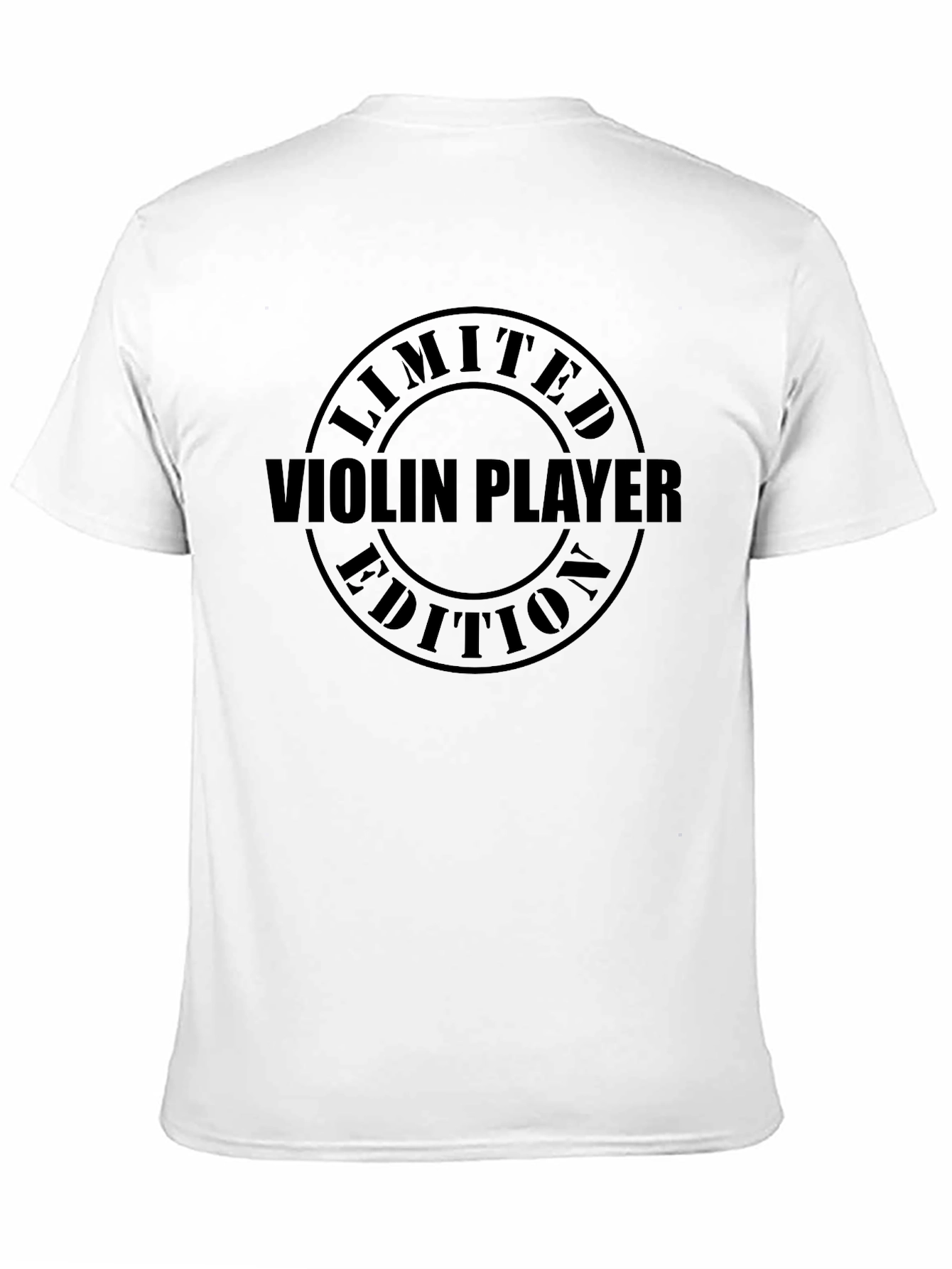 Limited Edition Violin Player Black T-Shirt
