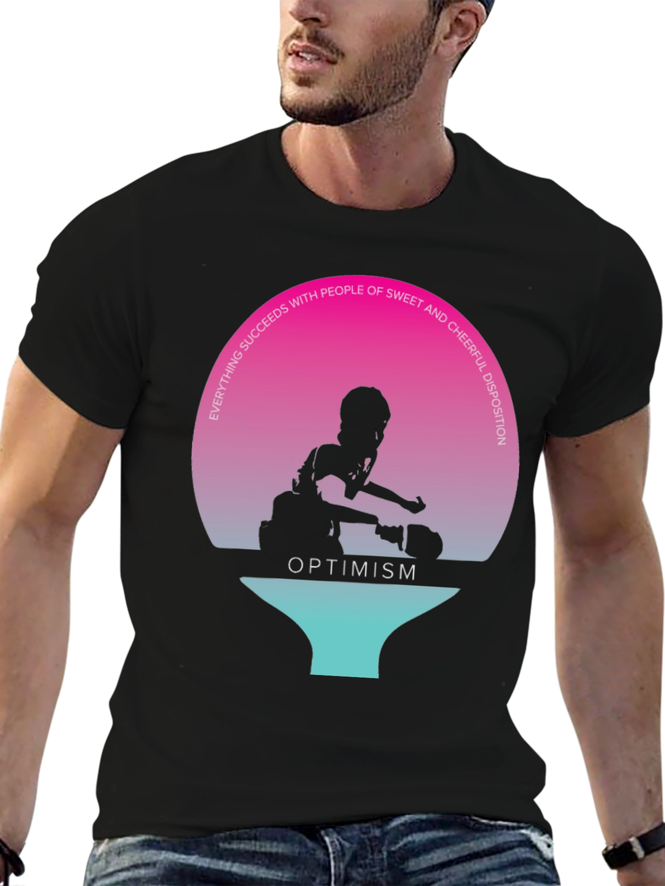 Optimism Graphic Tee - Sweet Disposition