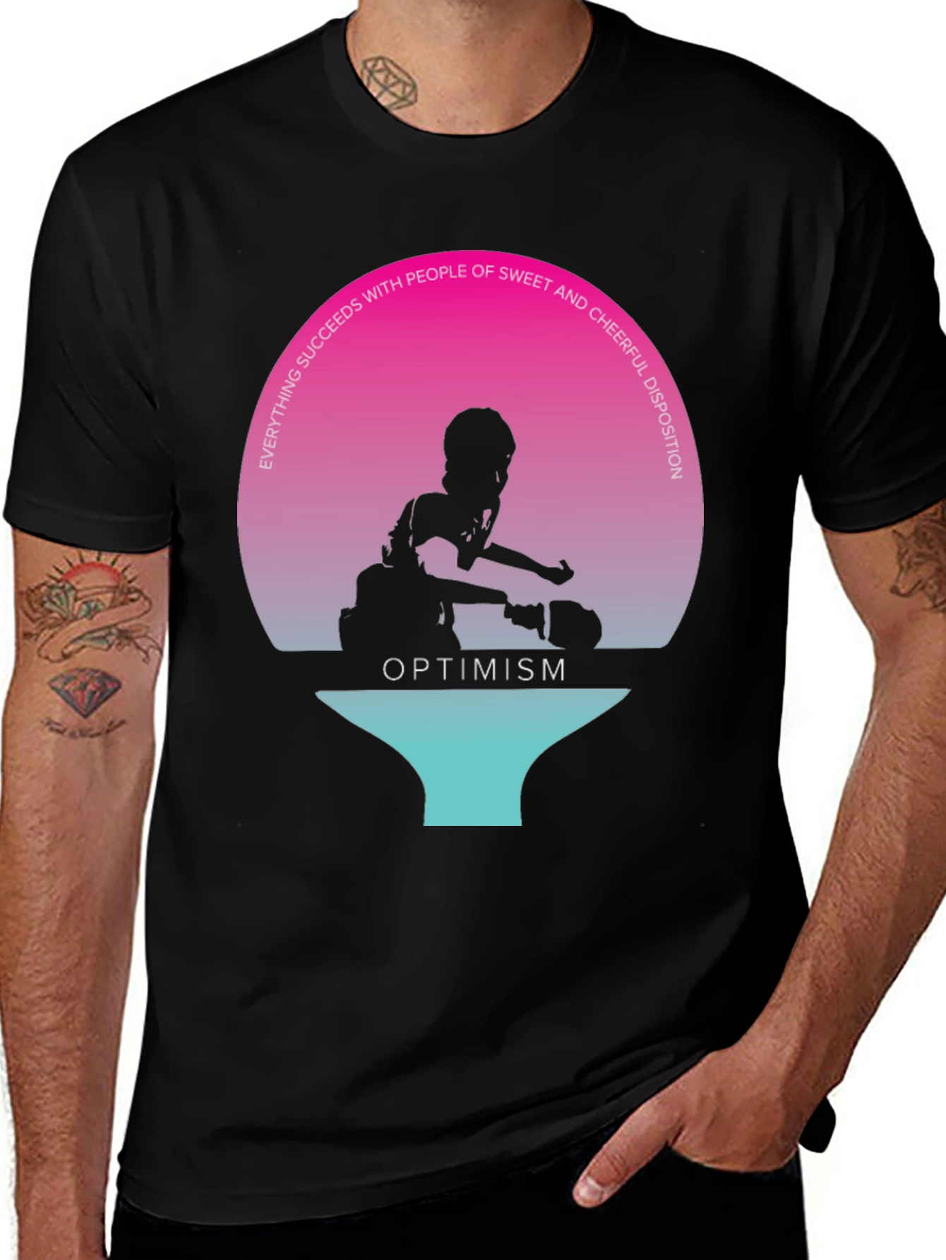 Optimism Graphic Tee - Sweet Disposition