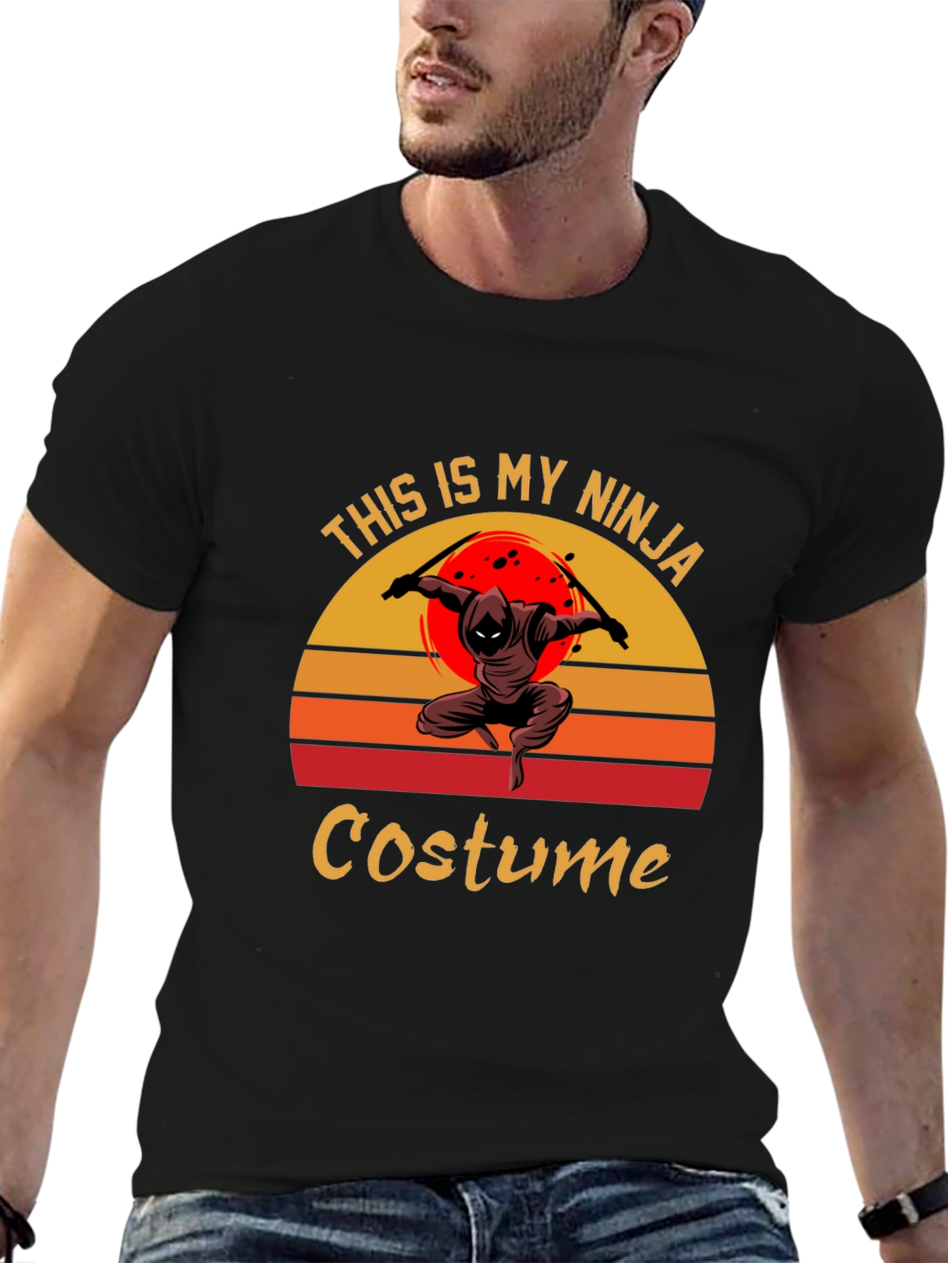 This Is My Ninja Costume Funny T-Shirt
