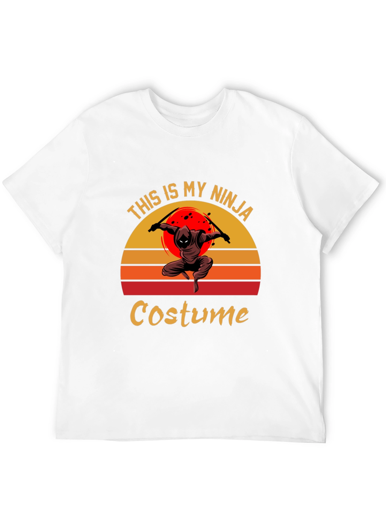 This Is My Ninja Costume Funny T-Shirt