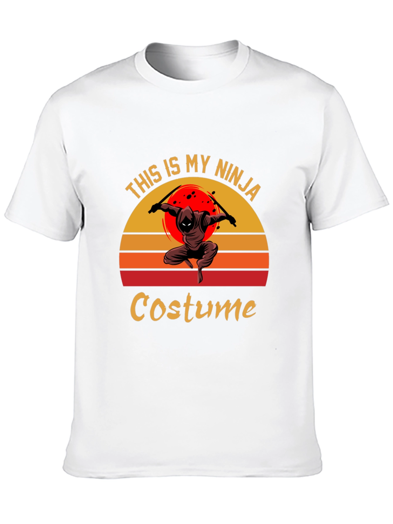 This Is My Ninja Costume Funny T-Shirt