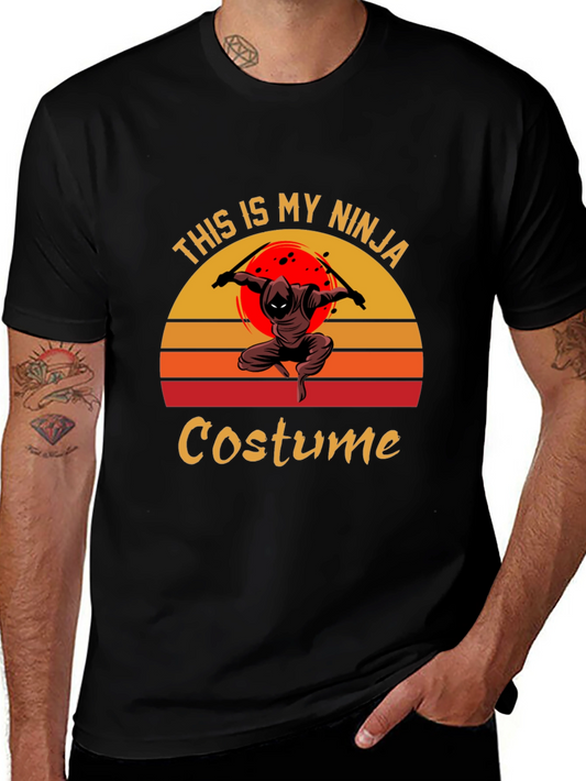 This Is My Ninja Costume Funny T-Shirt