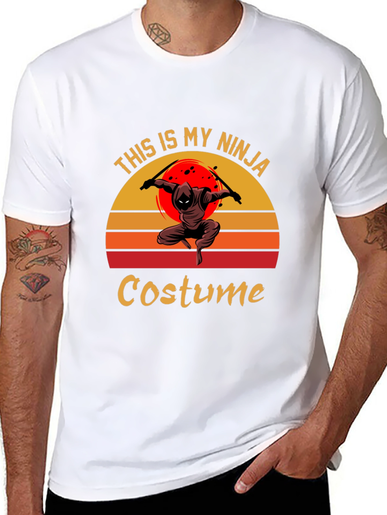 This Is My Ninja Costume Funny T-Shirt