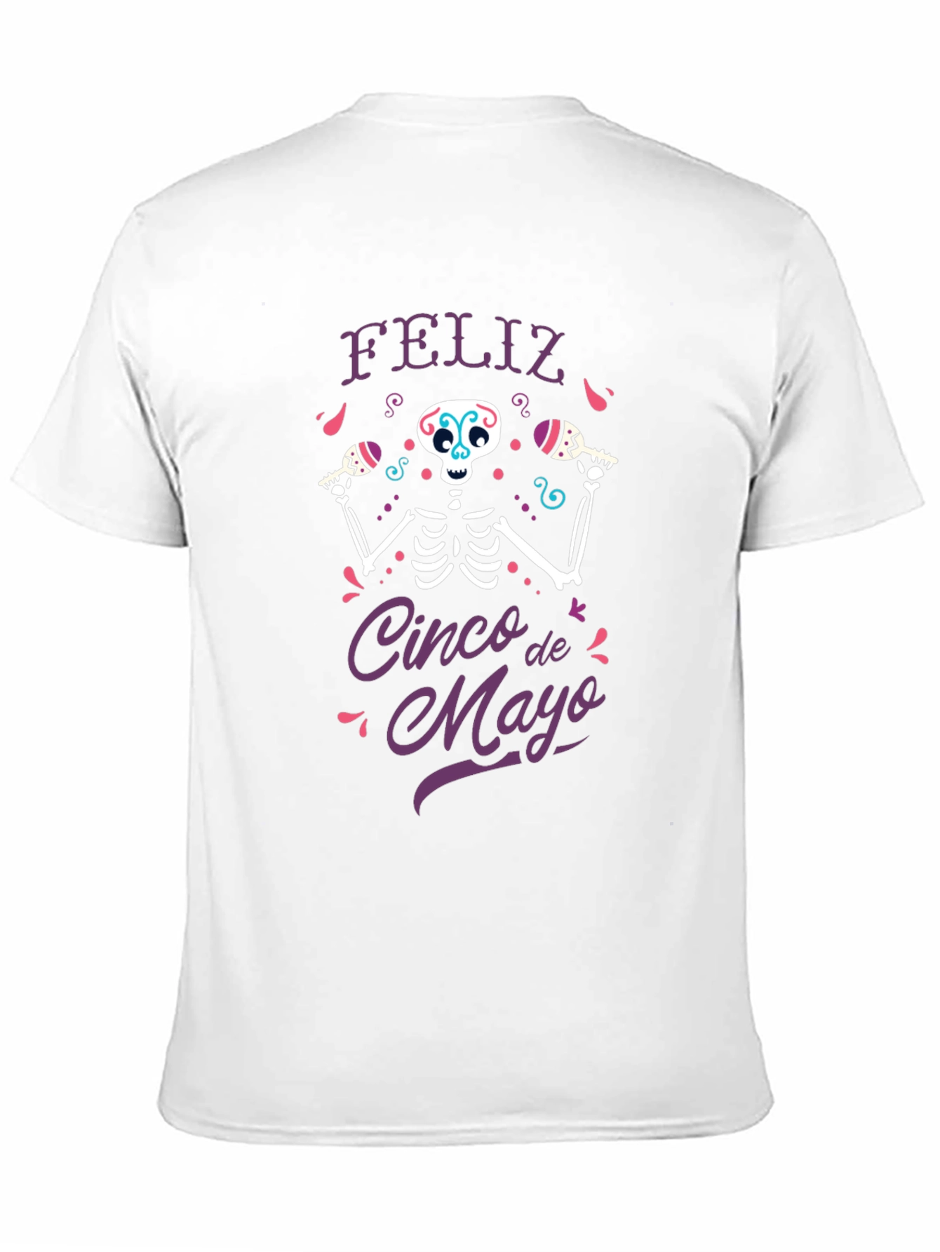 Cinco De Mayo Feliz Skeleton T-Shirt