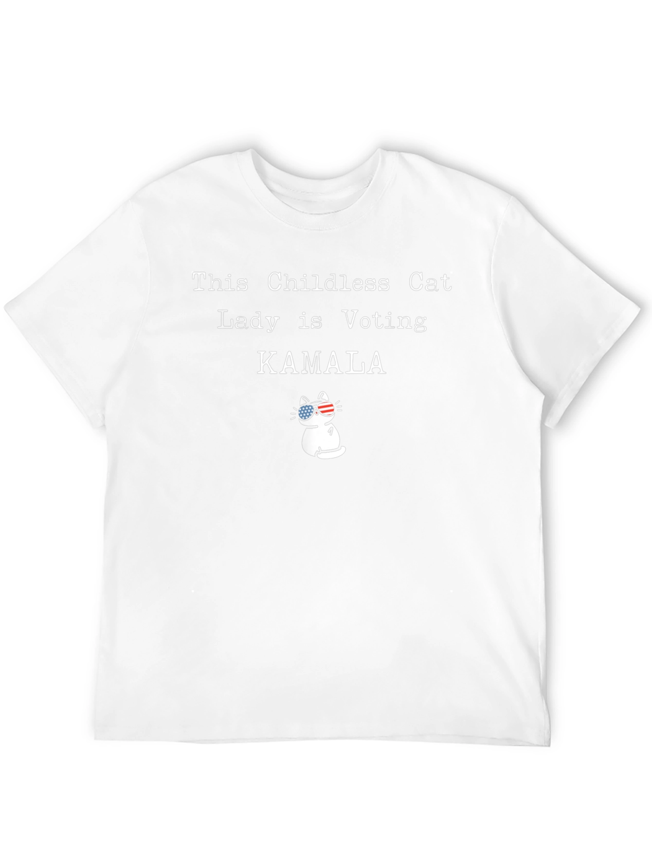 This Childless Cat Lady is Voting Kamala T-Shirt