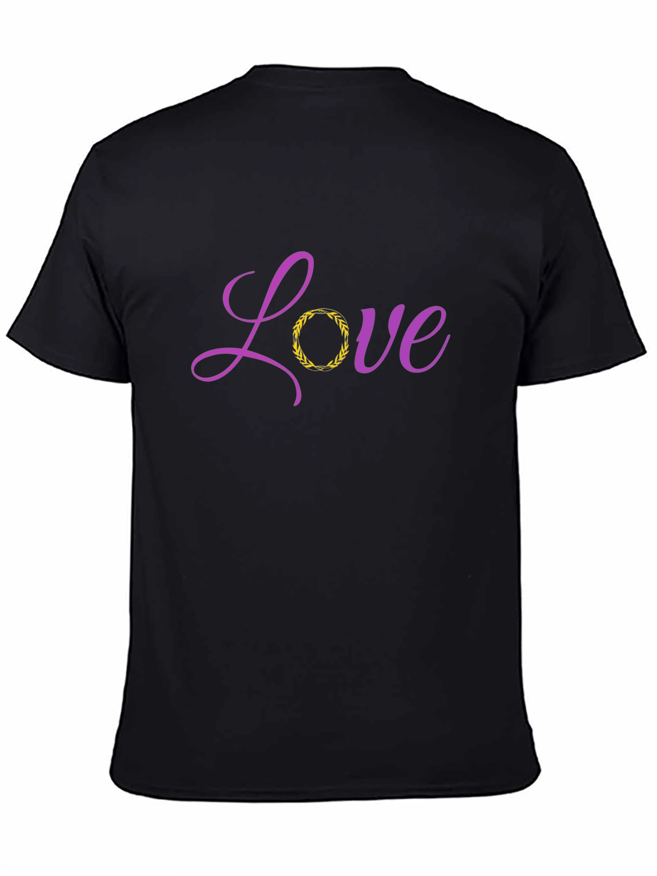 Love Graphic Tee - Stylish Black T-Shirt