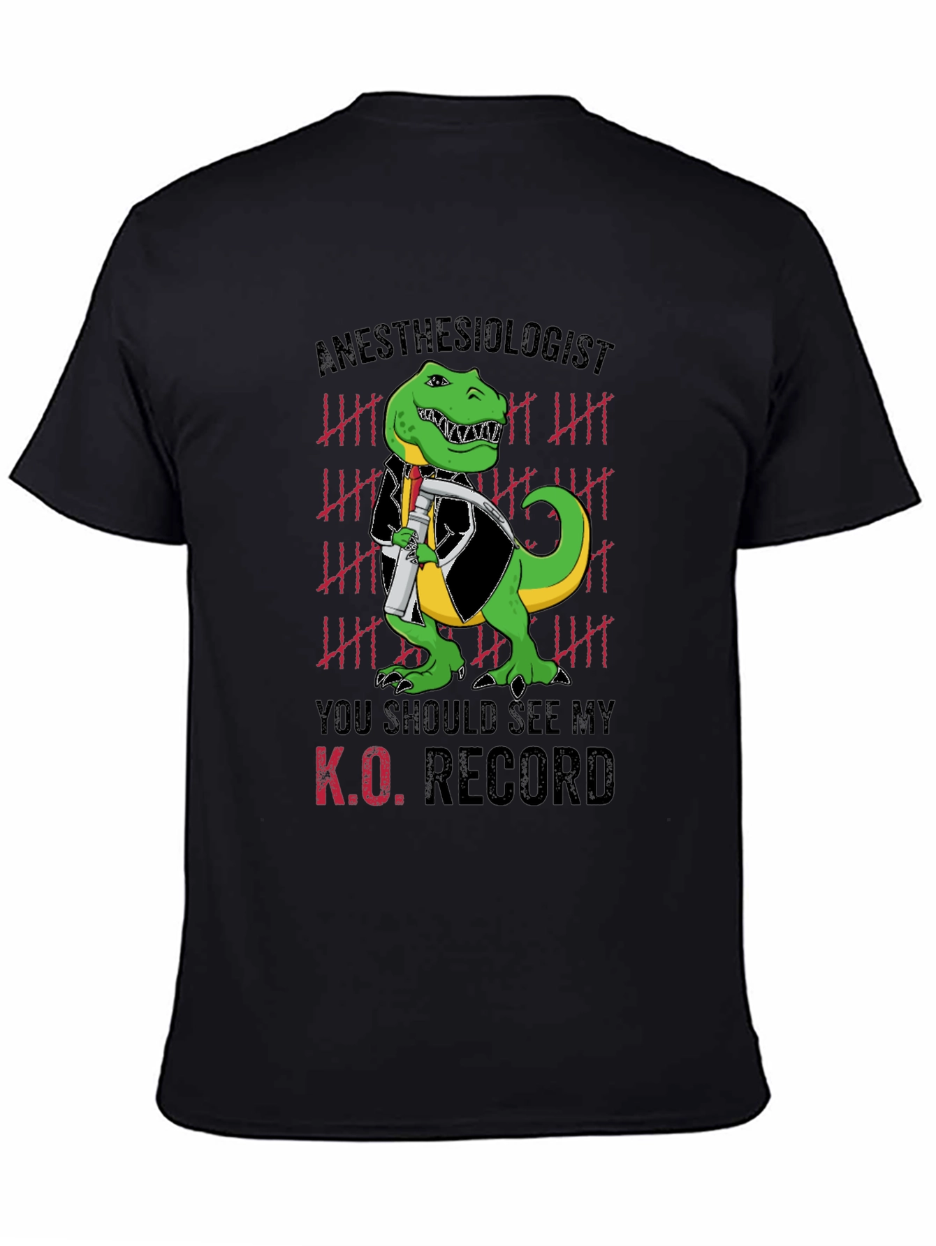 Anesthesiologist K.O. Record T-Shirt