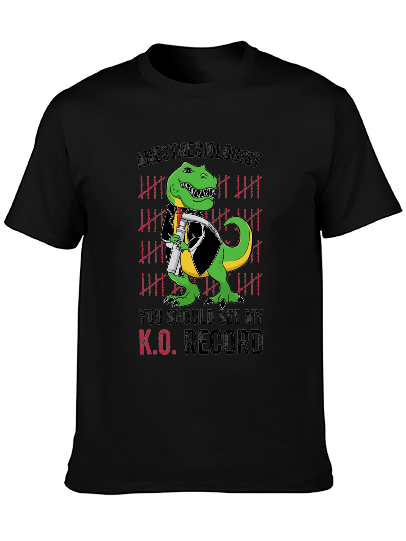 Anesthesiologist K.O. Record T-Shirt