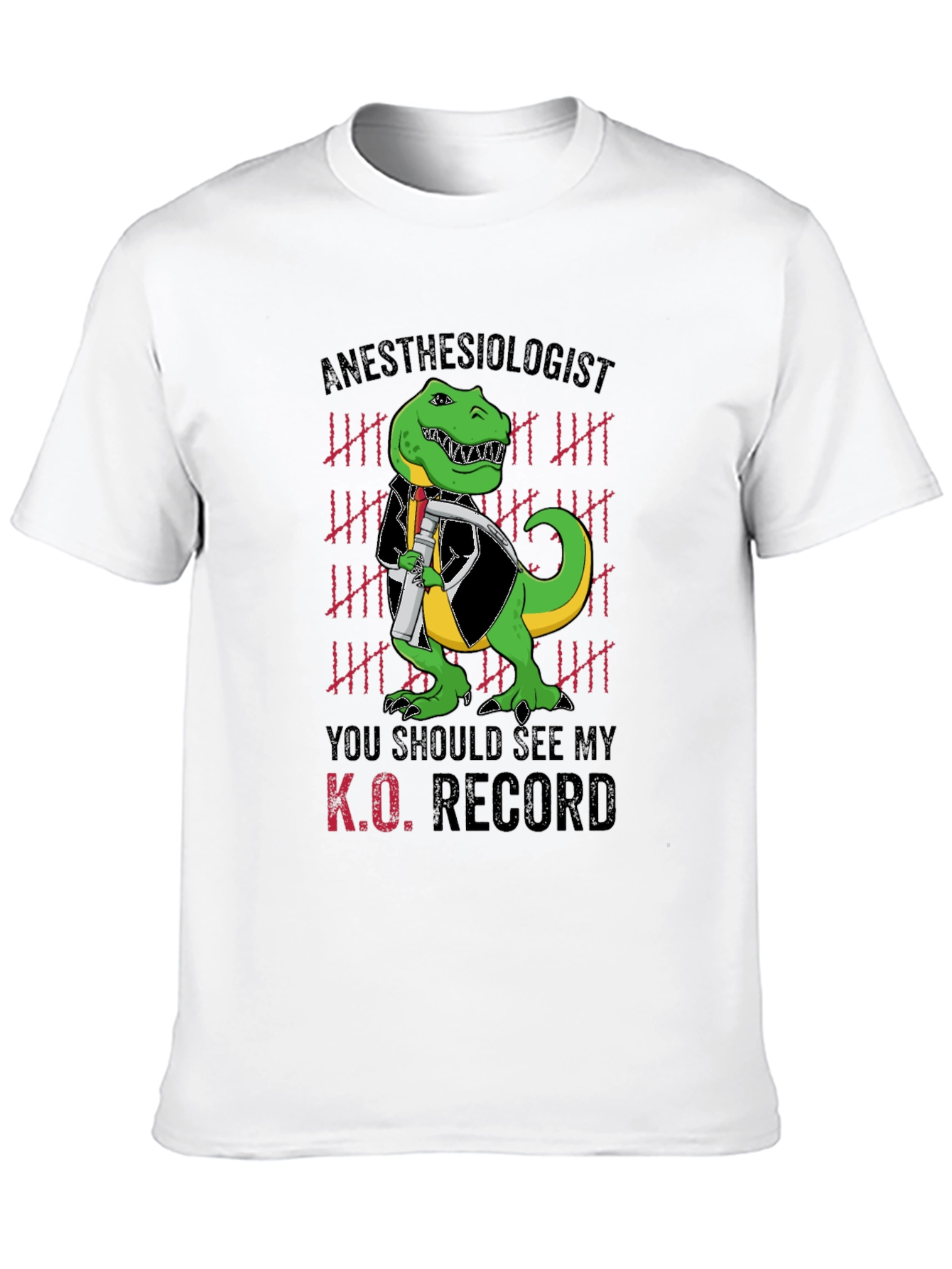 Anesthesiologist K.O. Record T-Shirt