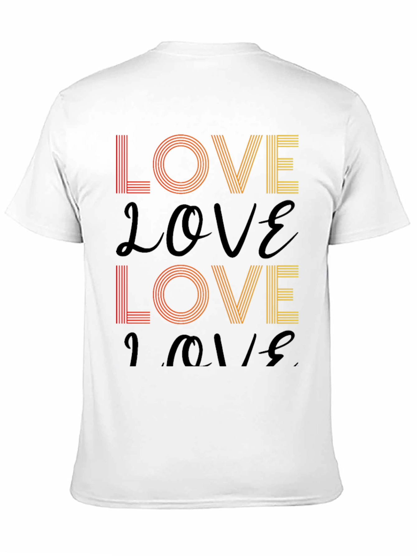 Retro Love T-Shirt - Stylish Graphic Tee