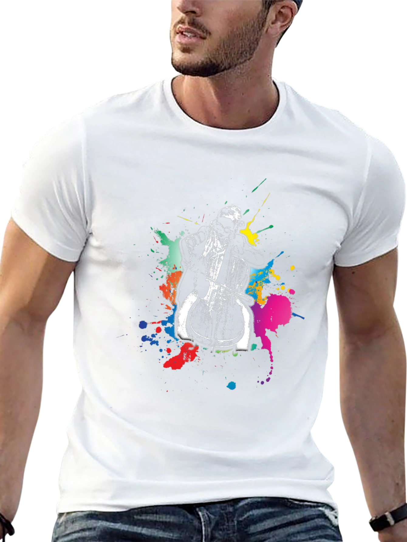 Bass Player T-Shirt - Musical Graphic Tee