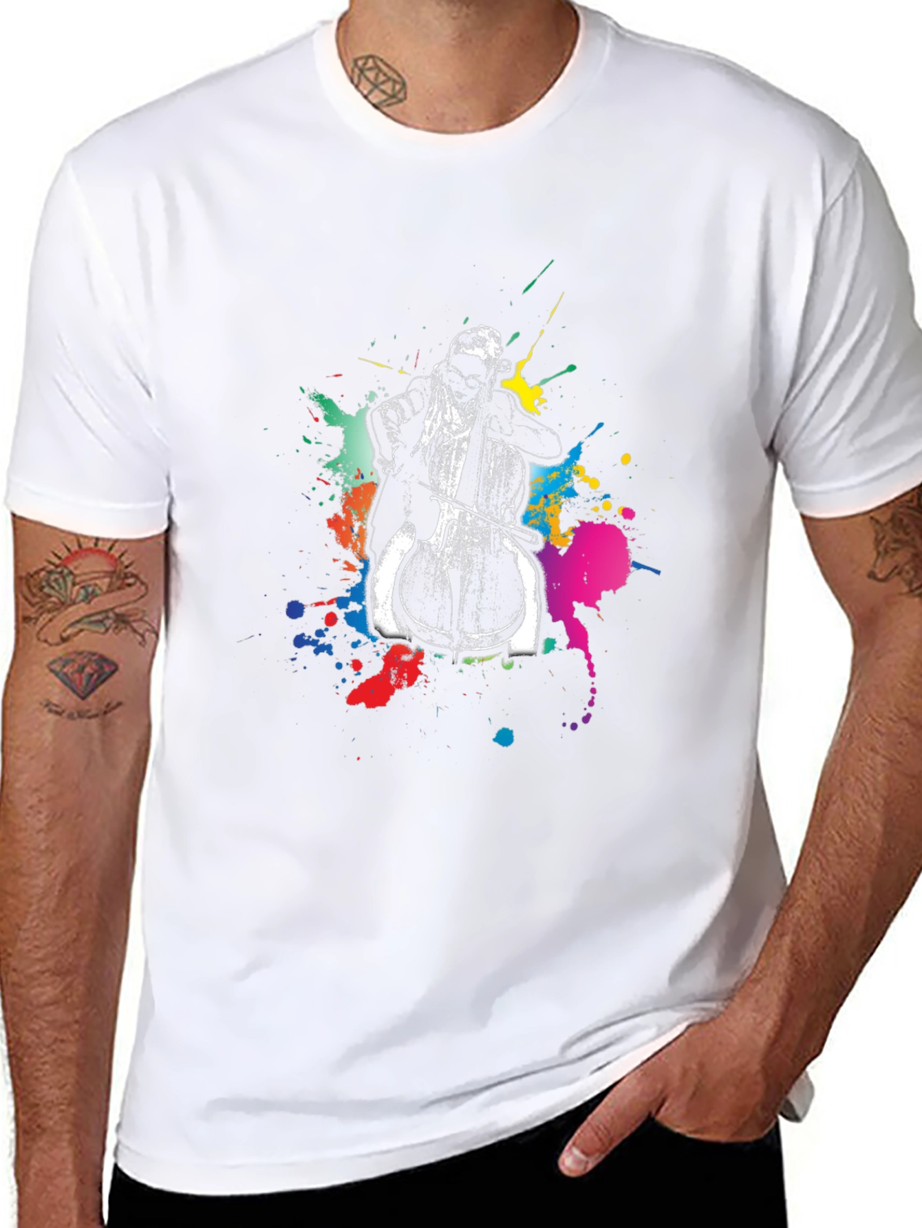 Bass Player T-Shirt - Musical Graphic Tee