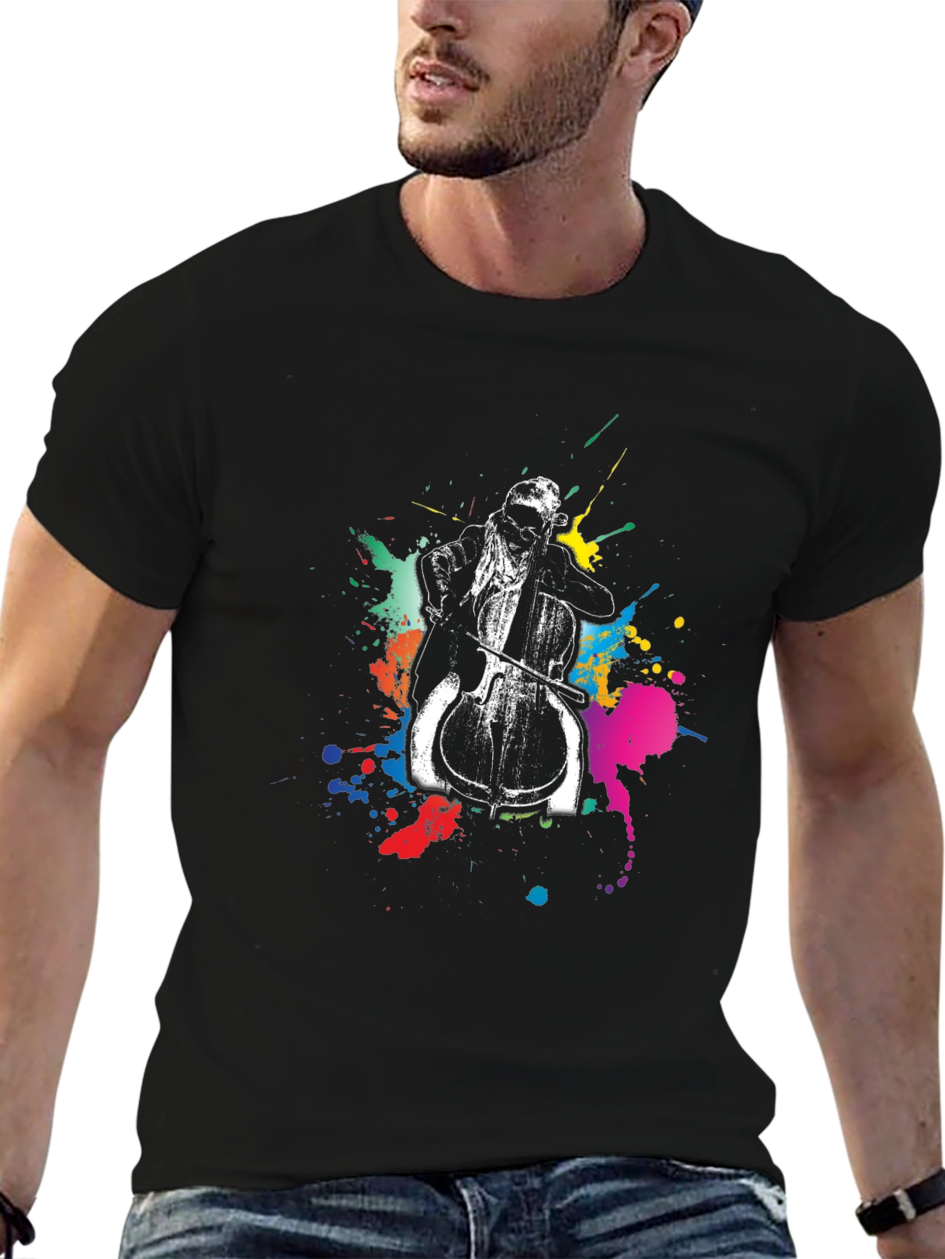 Bass Player T-Shirt - Musical Graphic Tee