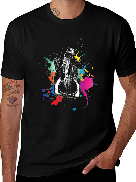 Bass Player T-Shirt - Musical Graphic Tee