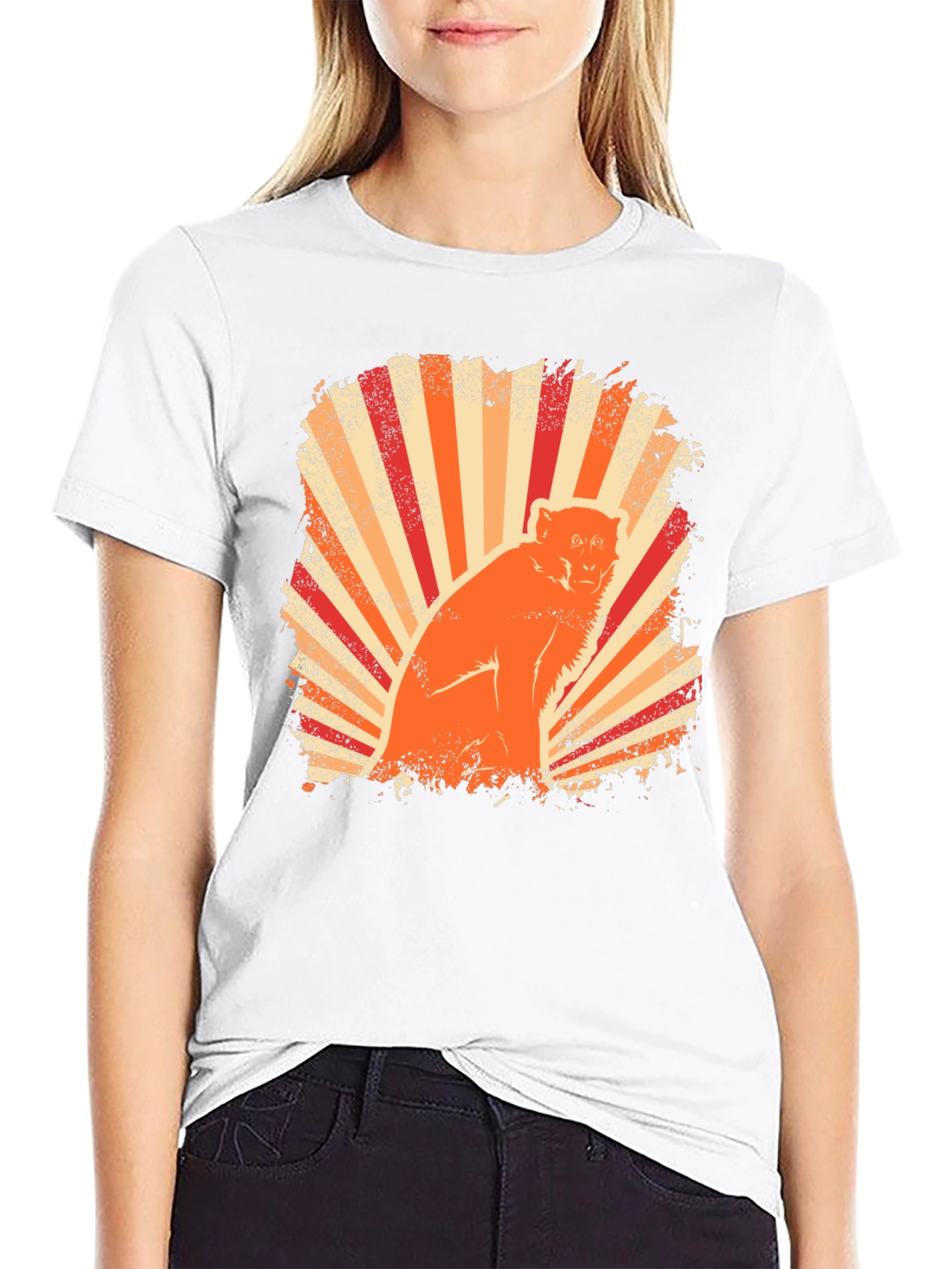 Retro Monkey Graphic Tee