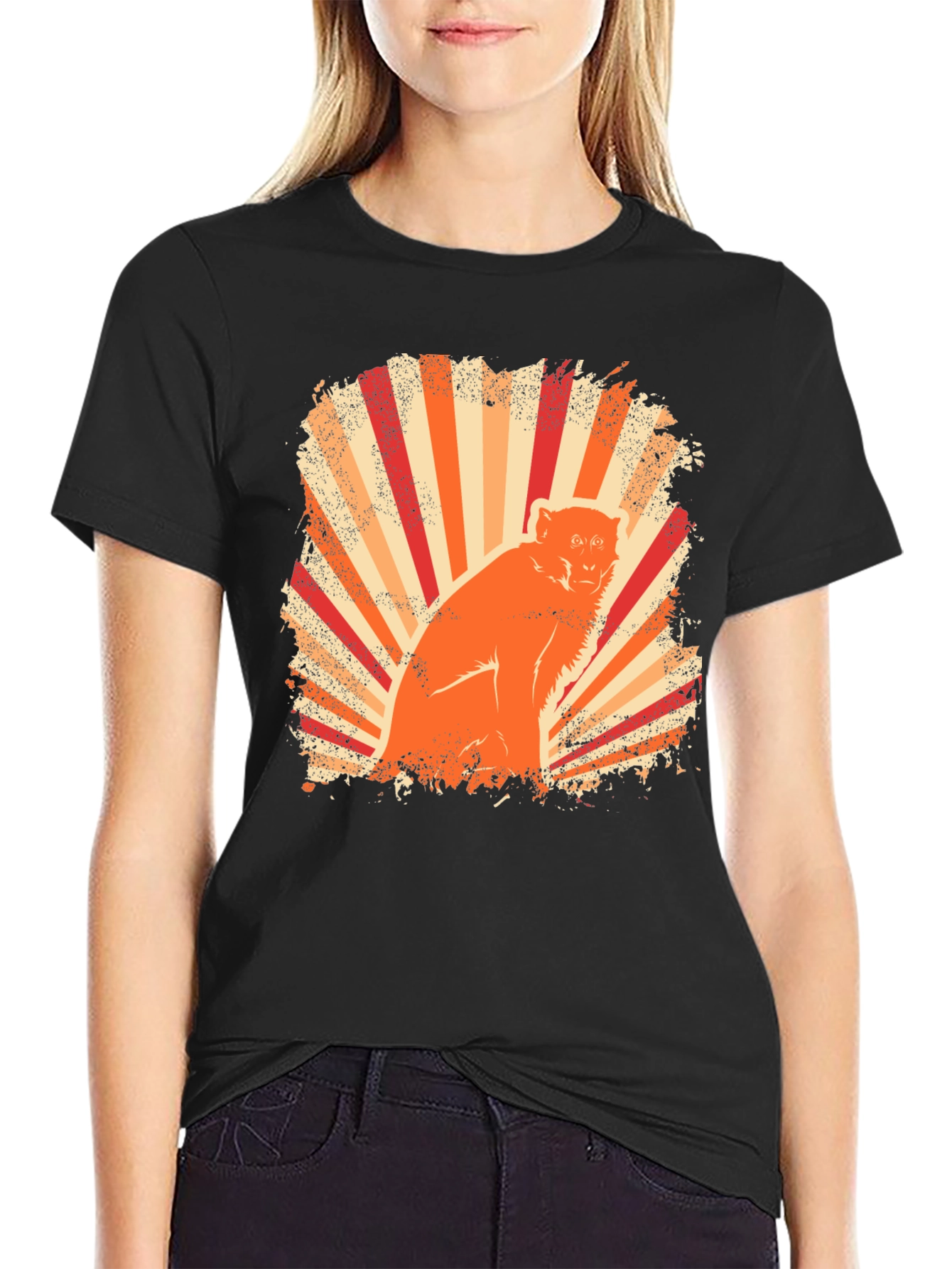 Retro Monkey Graphic Tee